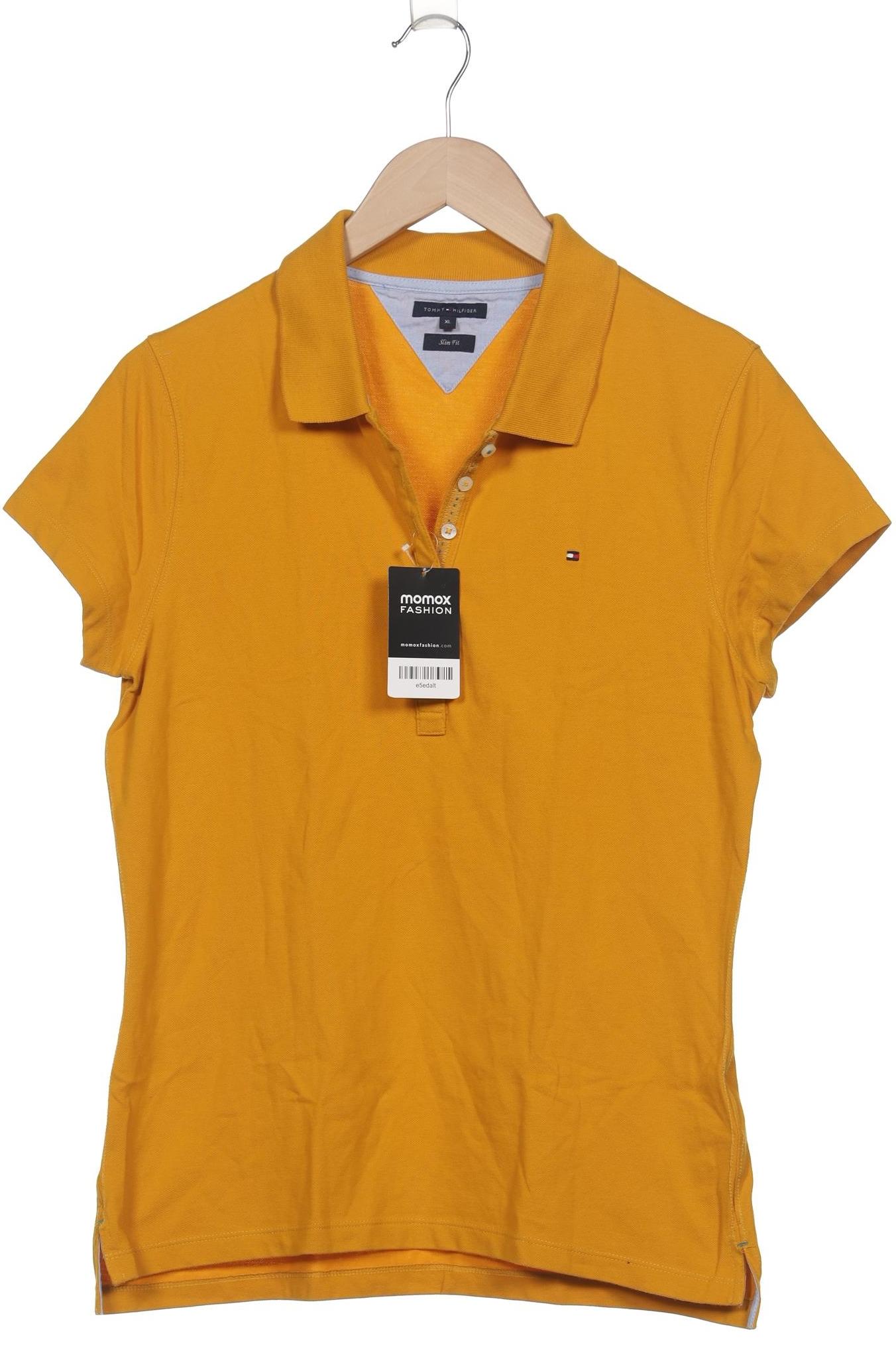 

Tommy Hilfiger Damen Poloshirt, gelb, Gr. 44