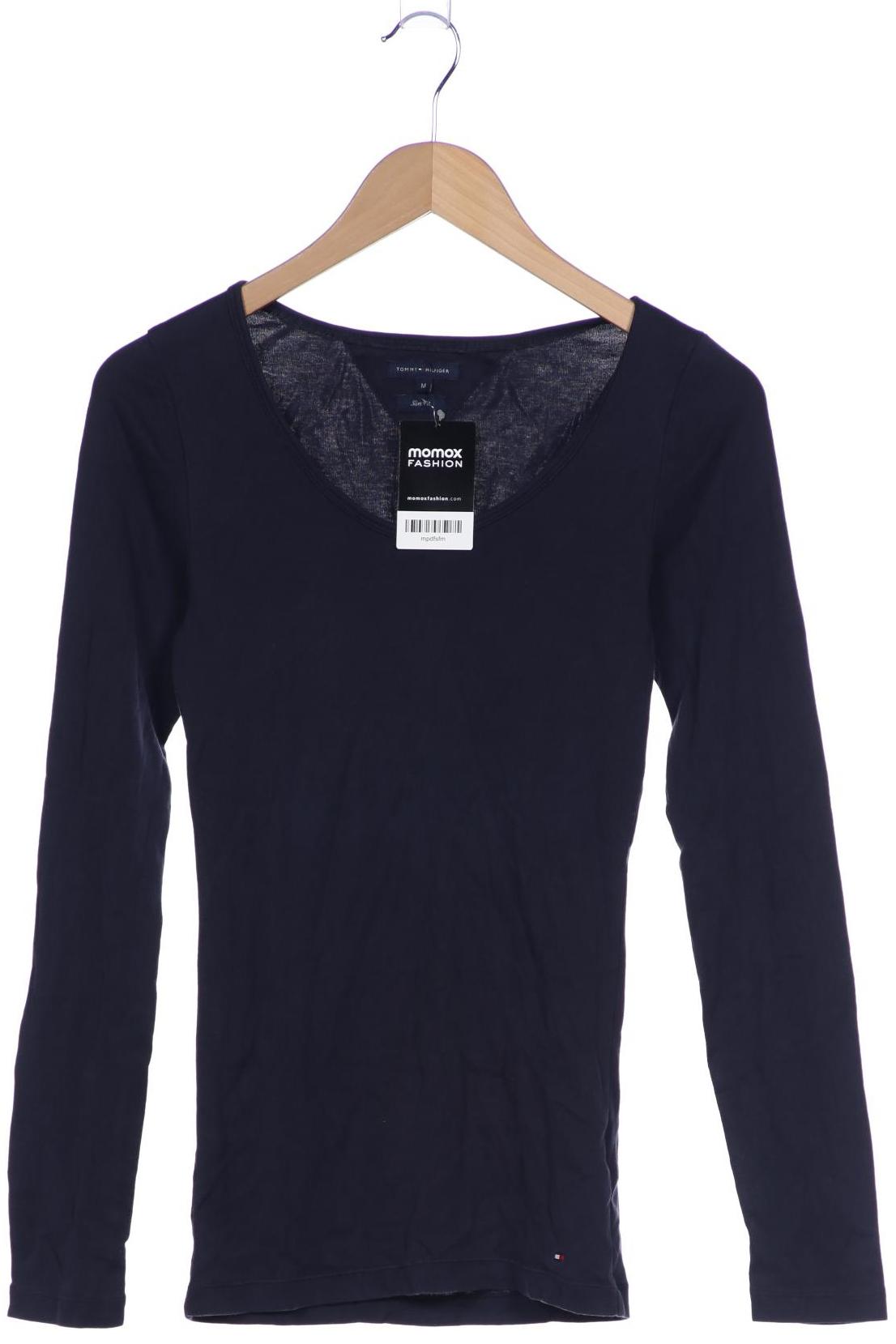 

Tommy Hilfiger Damen Langarmshirt, marineblau, Gr. 38