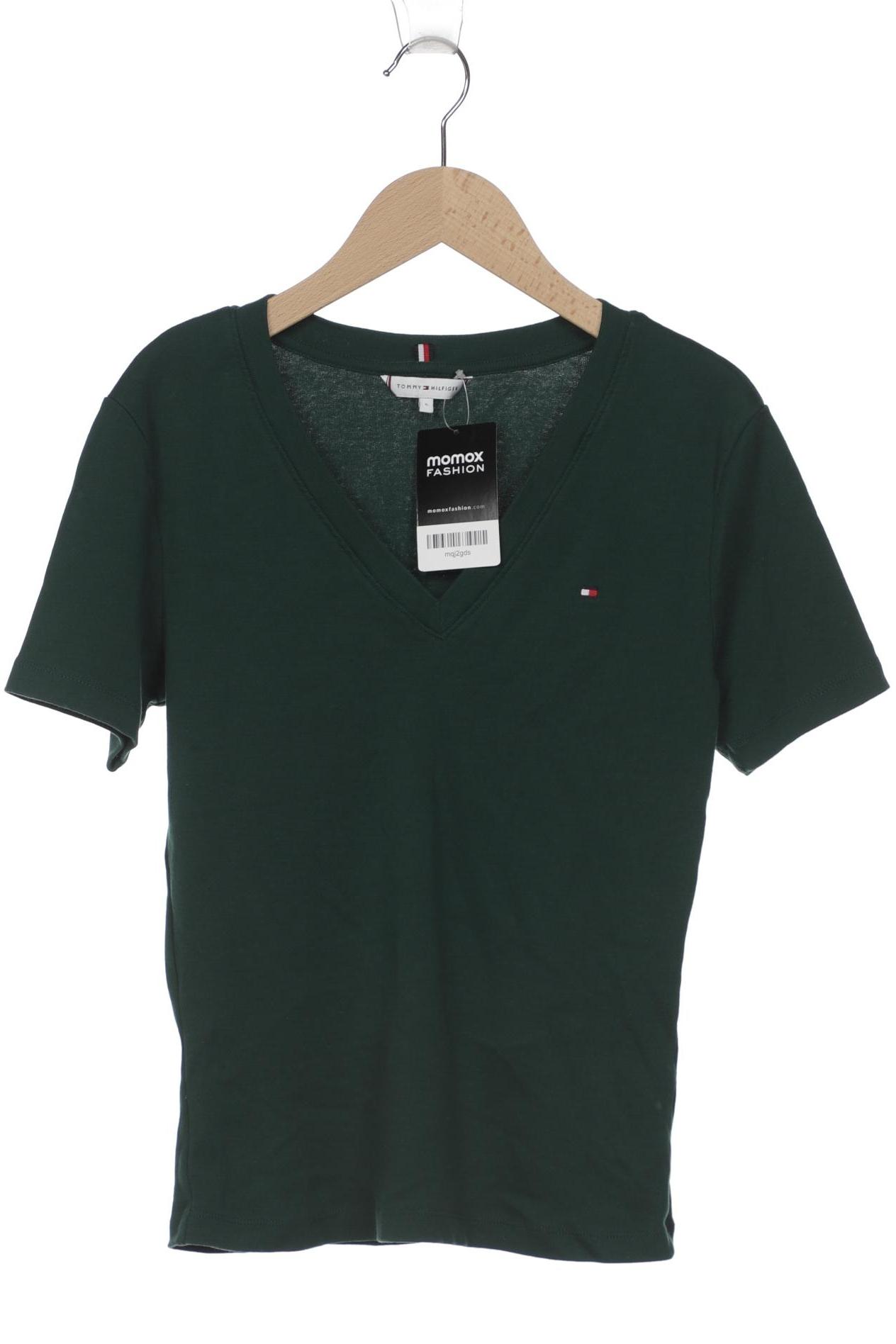 

Tommy Hilfiger Damen T-Shirt, grün, Gr. 36