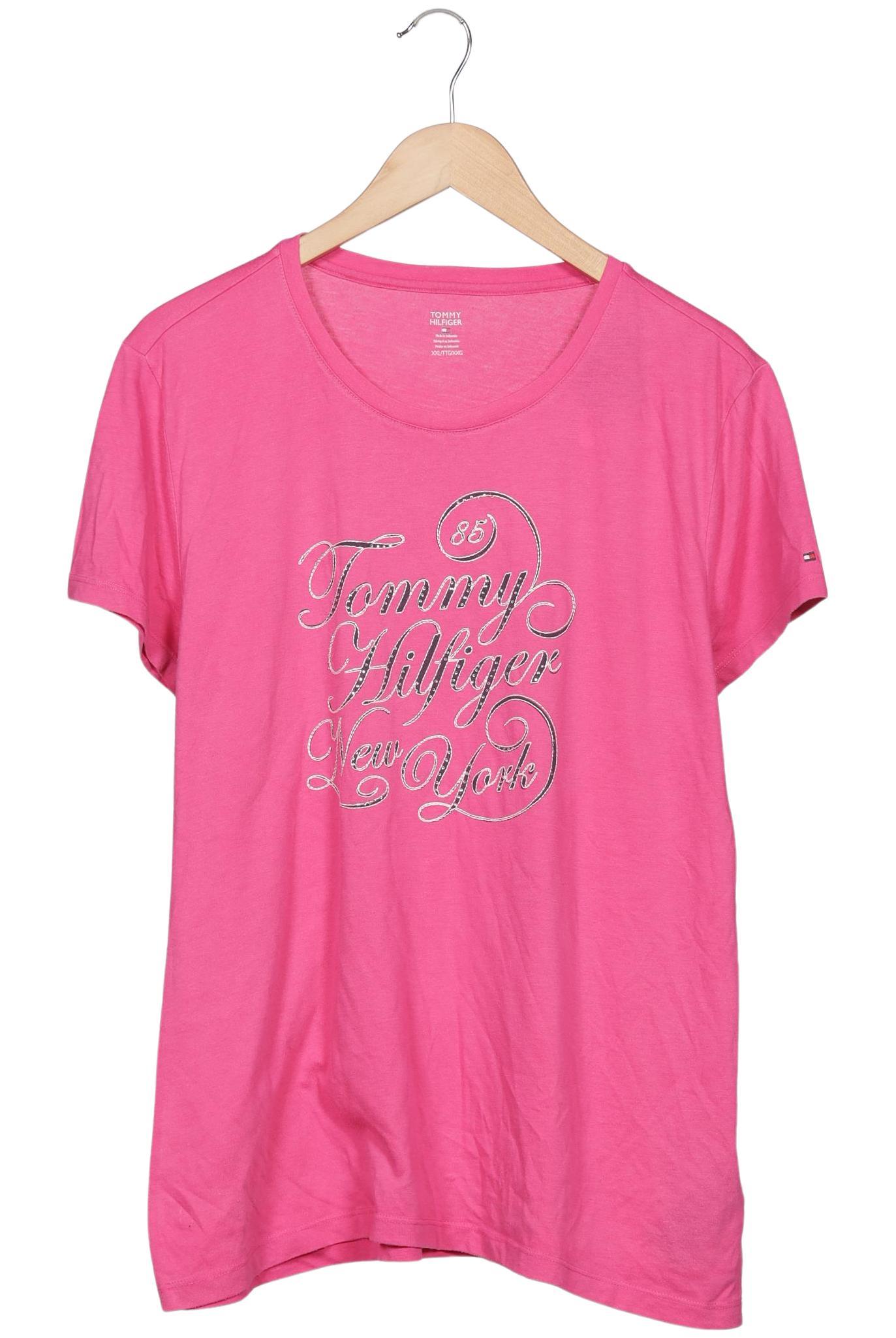 

Tommy Hilfiger Damen T-Shirt, pink, Gr. 46