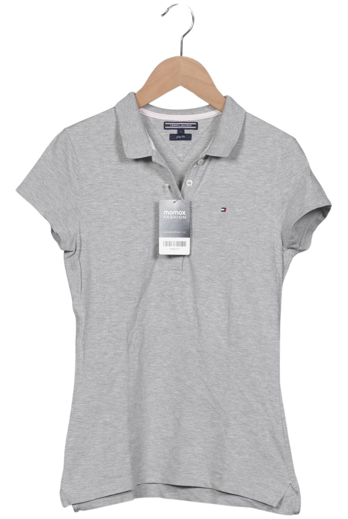 

Tommy Hilfiger Damen Poloshirt, grau, Gr. 36