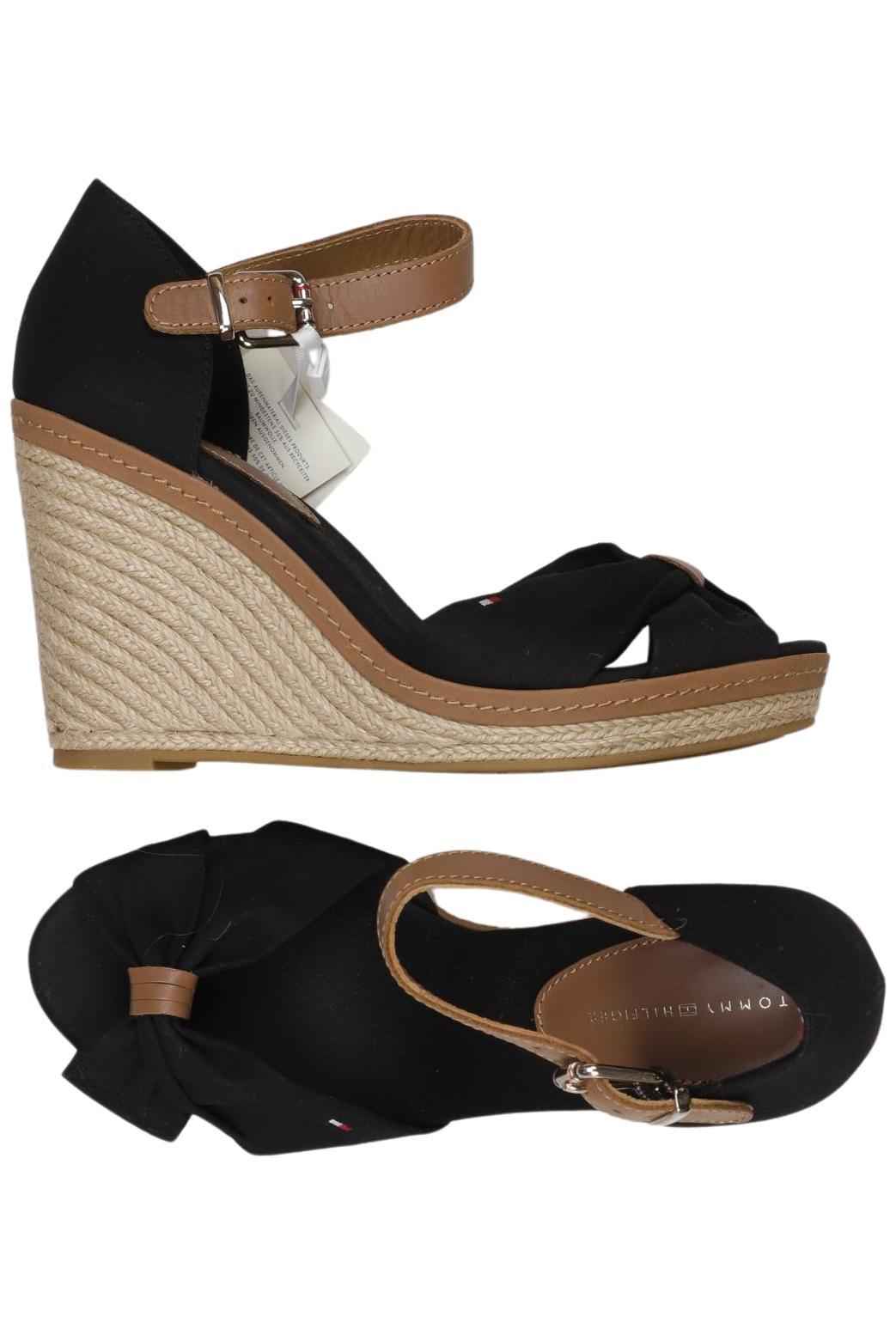 

Tommy Hilfiger Damen Sandale, schwarz, Gr. 39