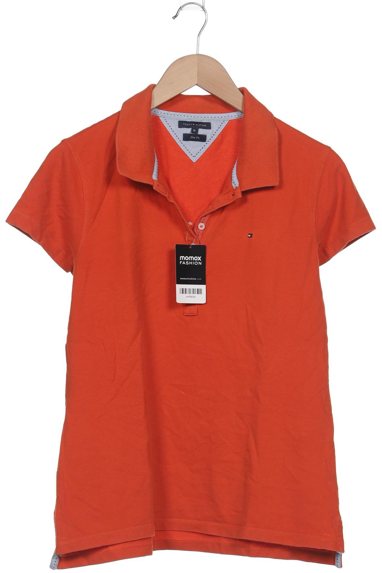 

Tommy Hilfiger Damen Poloshirt, orange, Gr. 44