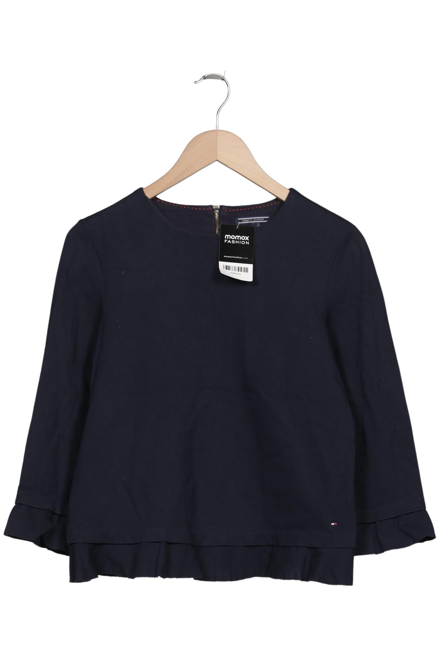 

Tommy Hilfiger Damen Langarmshirt, marineblau, Gr. 36