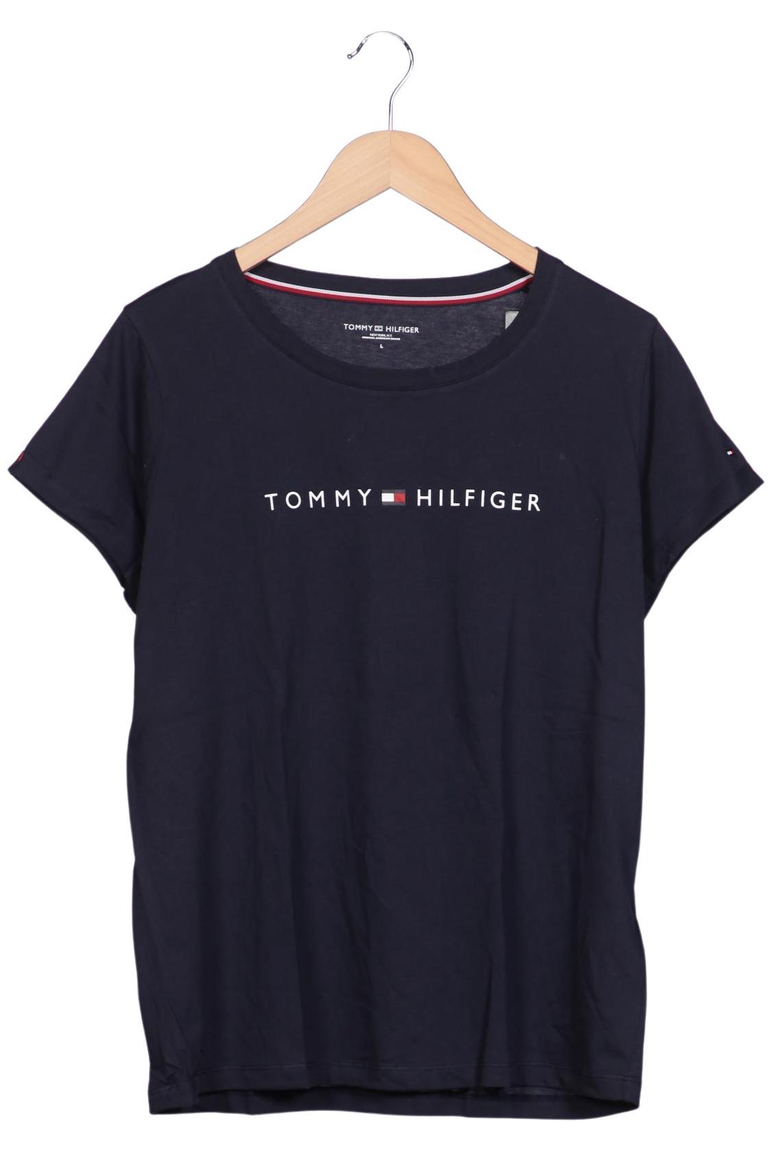 

Tommy Hilfiger Damen T-Shirt, marineblau, Gr. 42