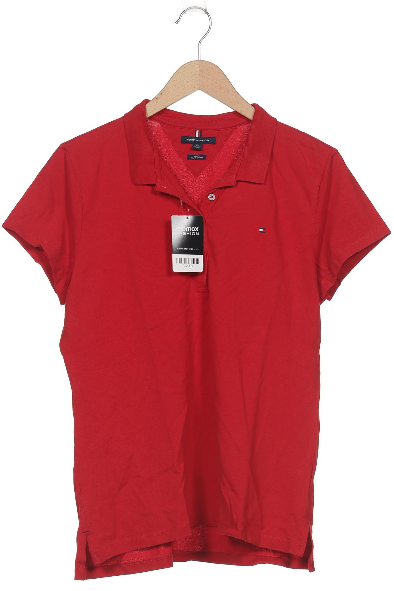 

Tommy Hilfiger Damen Poloshirt, rot, Gr. 44
