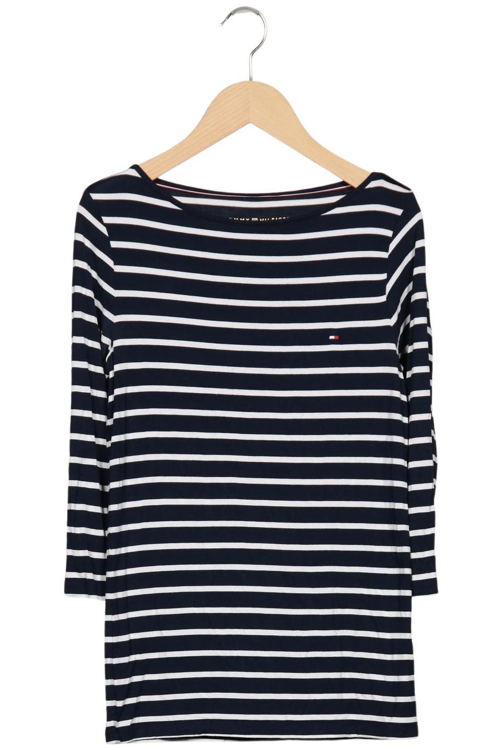 

Tommy Hilfiger Damen Langarmshirt, marineblau, Gr. 36