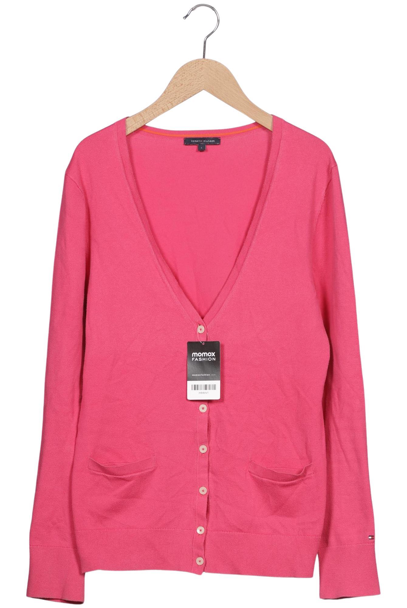 

Tommy Hilfiger Damen Strickjacke, pink, Gr. 42