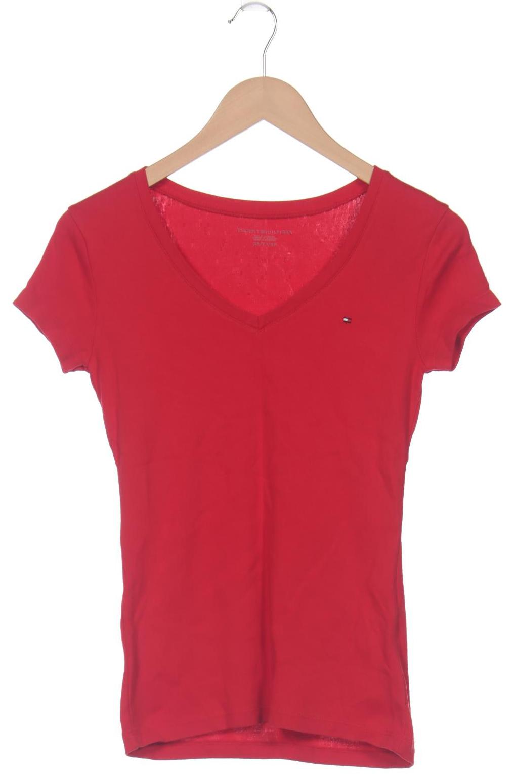 

Tommy Hilfiger Damen T-Shirt, rot, Gr. 34