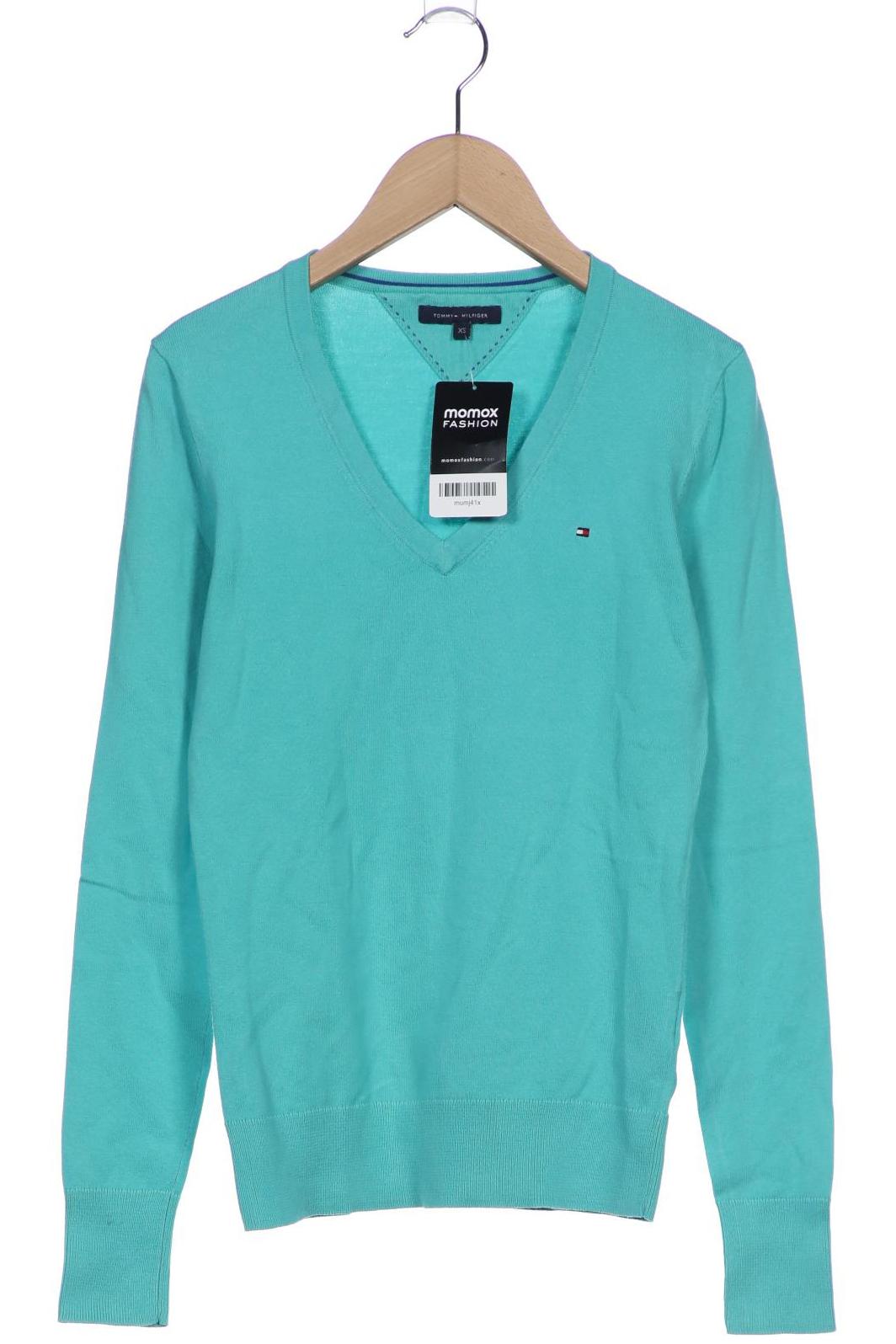 

Tommy Hilfiger Damen Pullover, türkis, Gr. 34