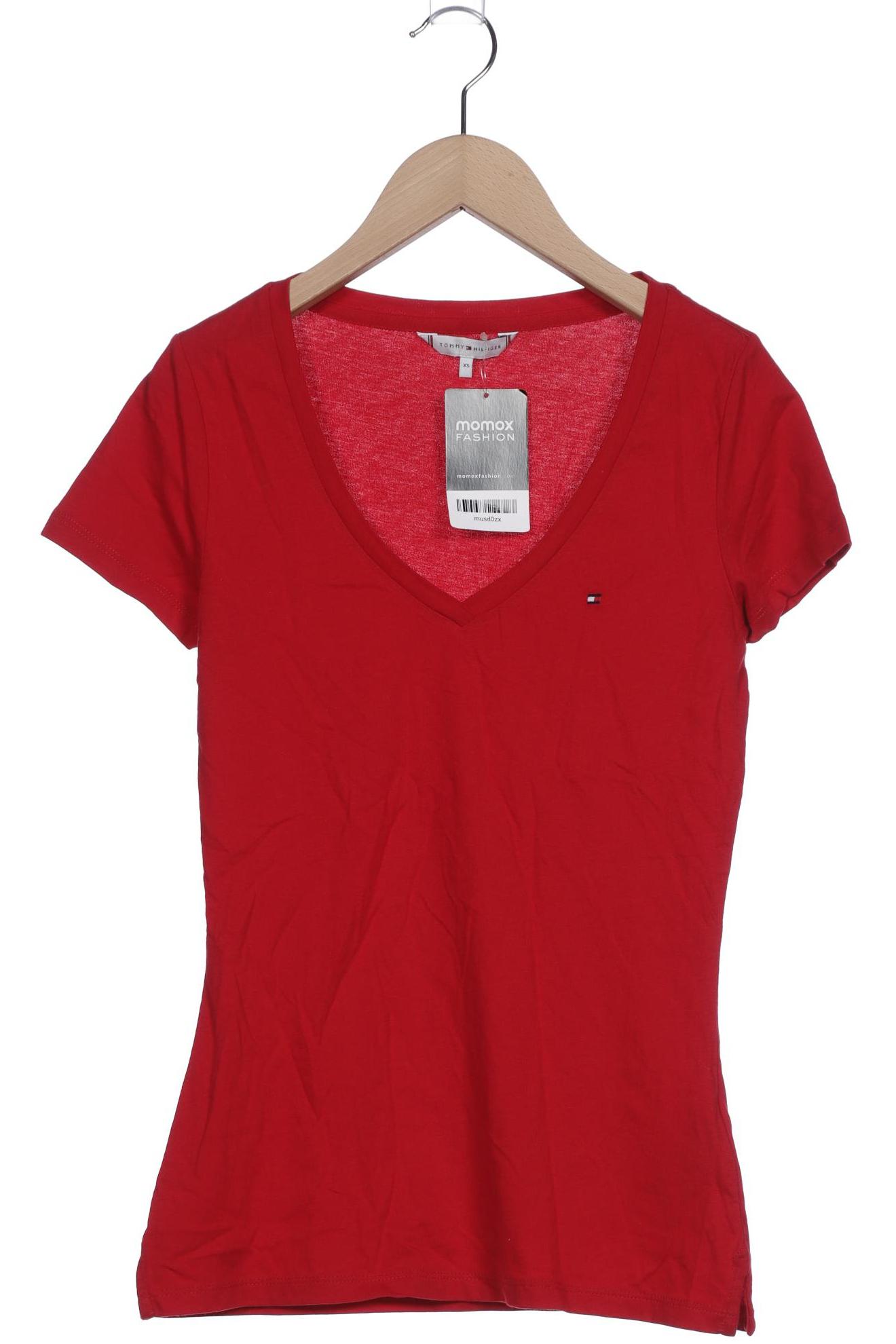 

Tommy Hilfiger Damen T-Shirt, rot, Gr. 34