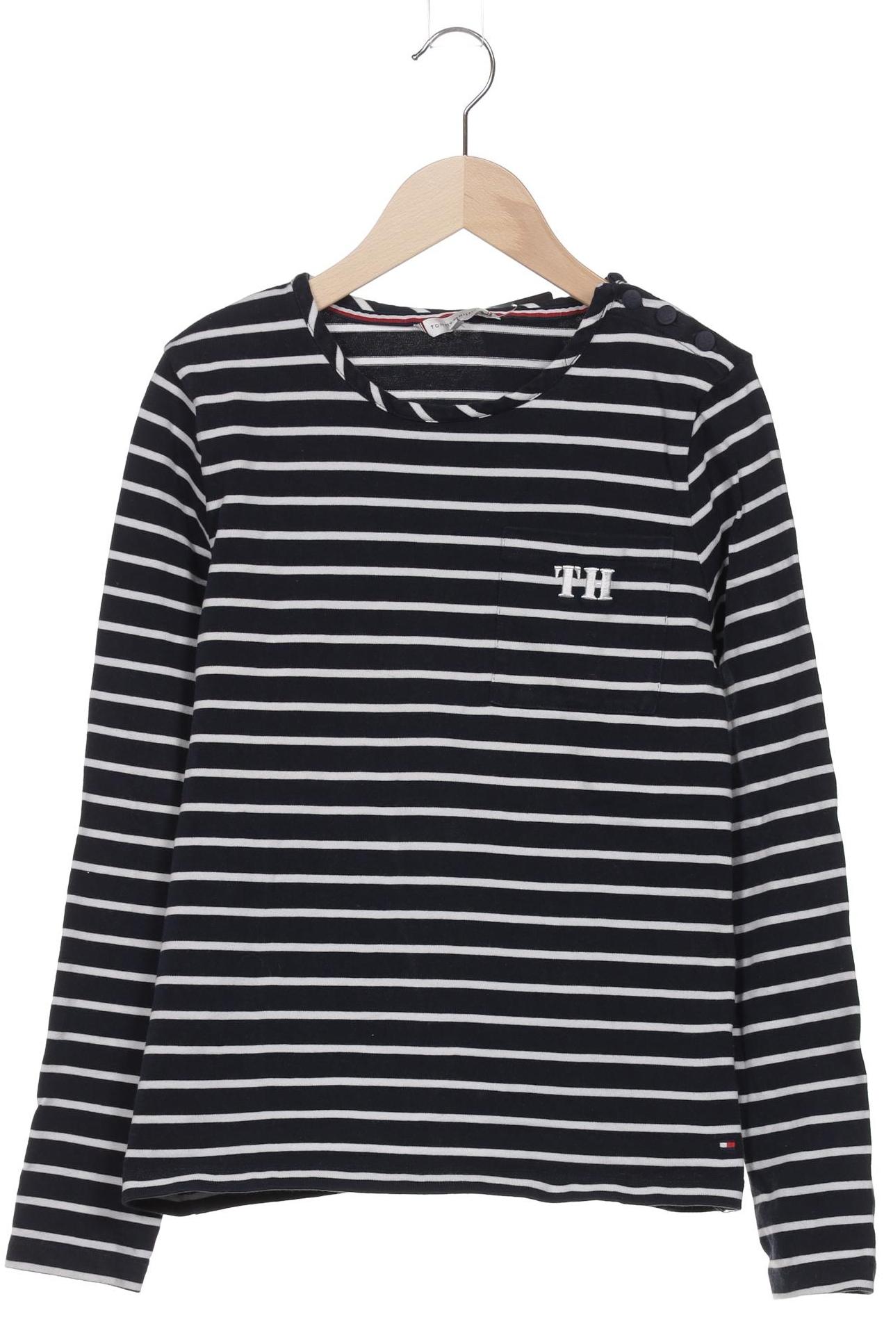 

Tommy Hilfiger Damen Langarmshirt, marineblau, Gr. 36