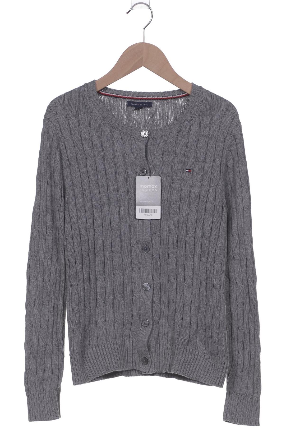 

Tommy Hilfiger Damen Strickjacke, grau, Gr. 36