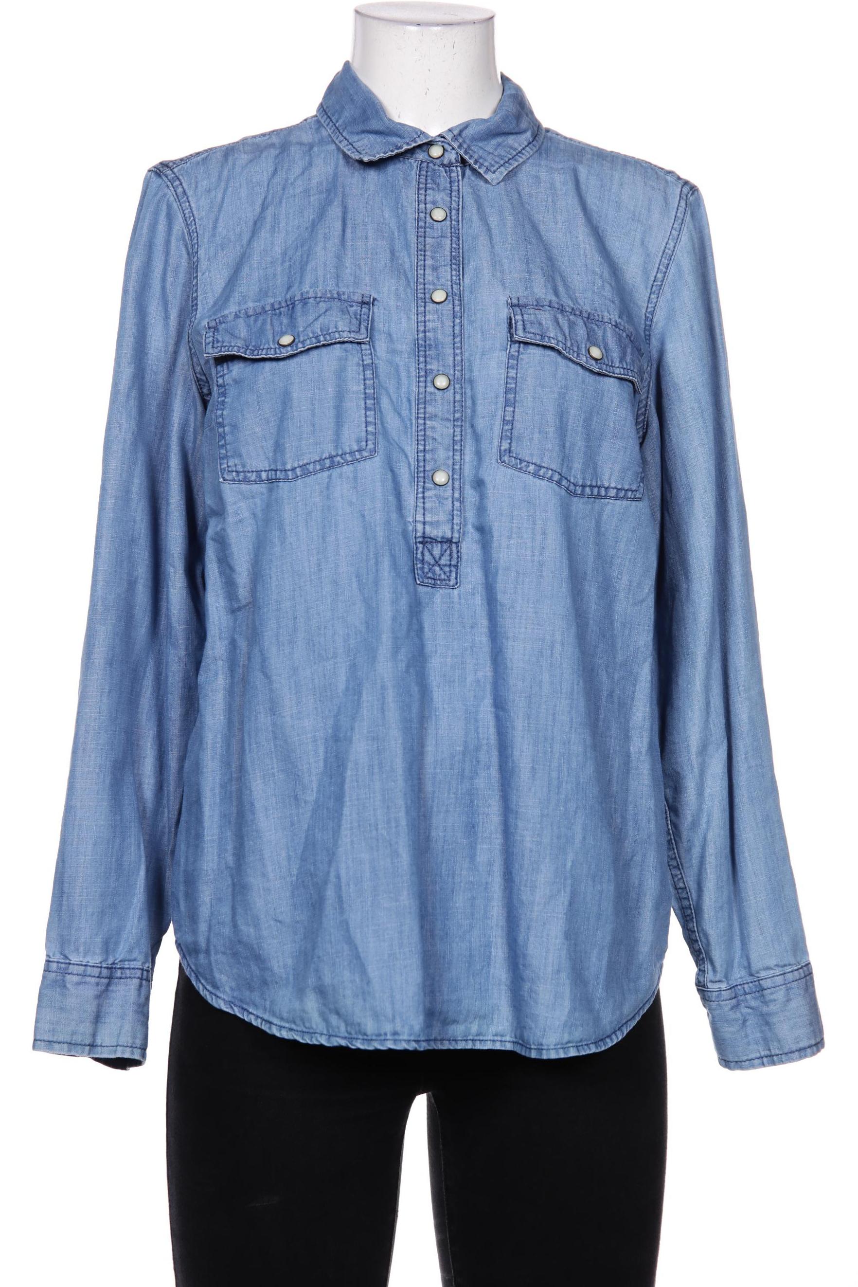 

Tommy Hilfiger Damen Bluse, blau, Gr. 42