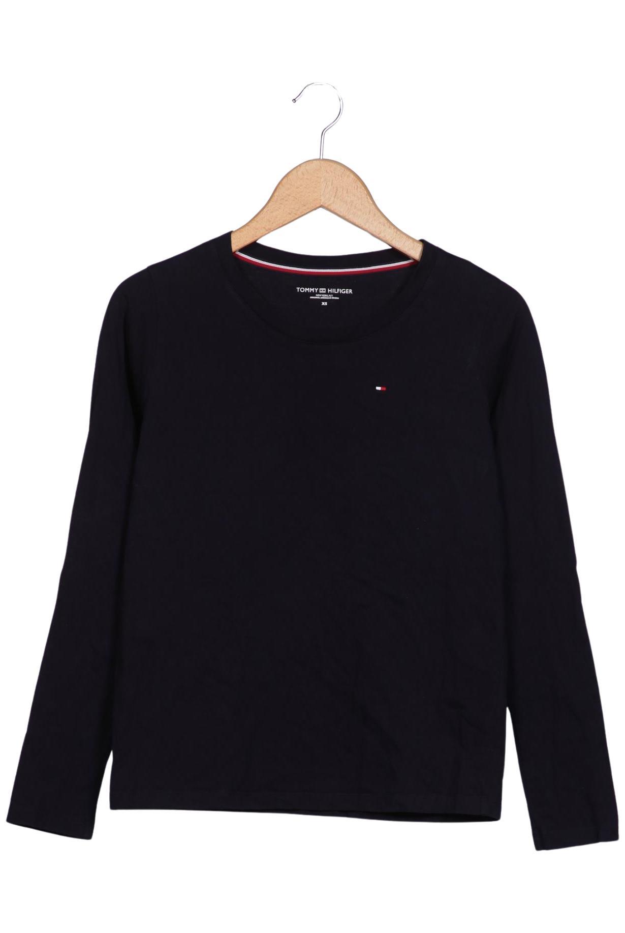 

Tommy Hilfiger Damen Langarmshirt, marineblau, Gr. 34