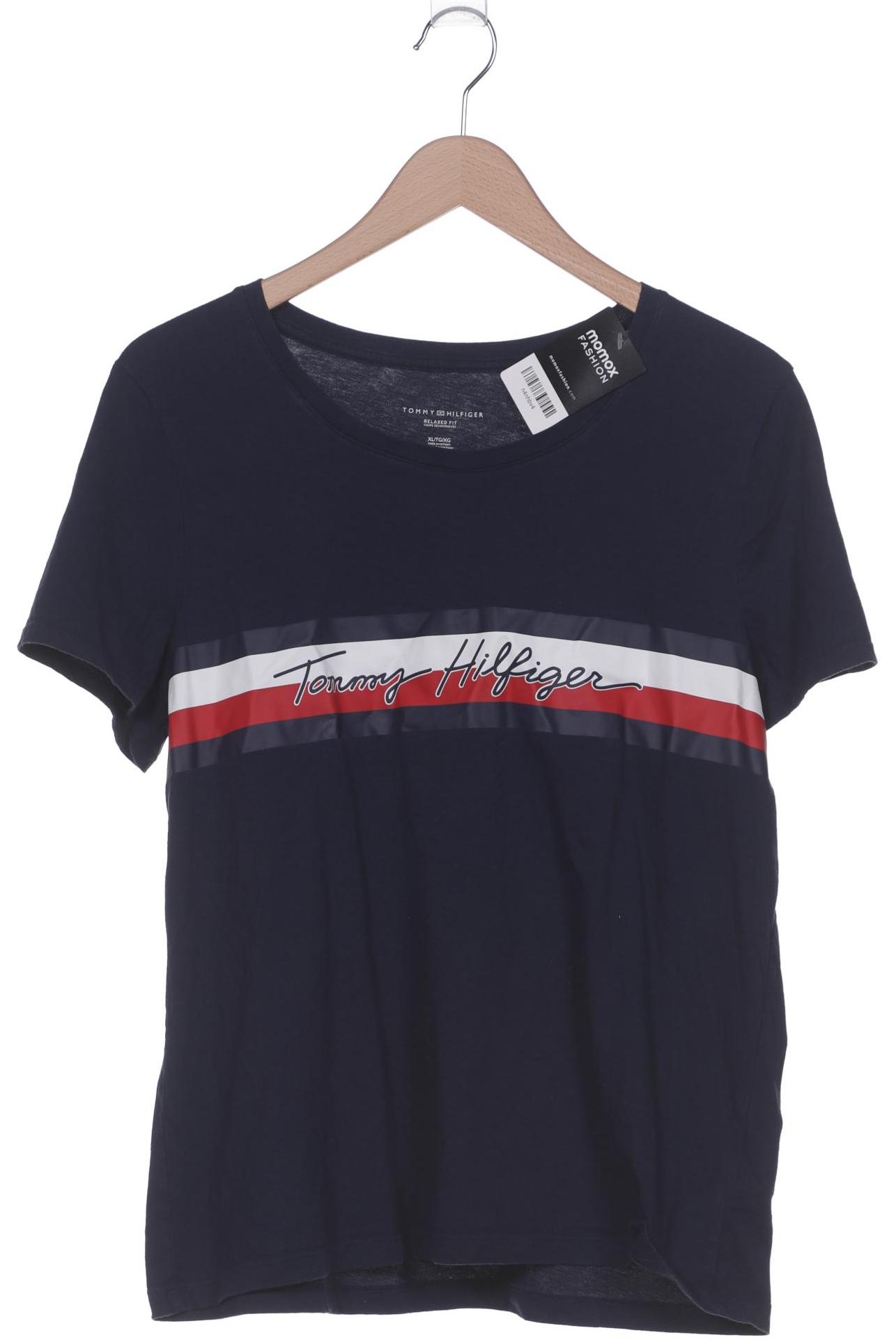 

Tommy Hilfiger Damen T-Shirt, marineblau, Gr. 44