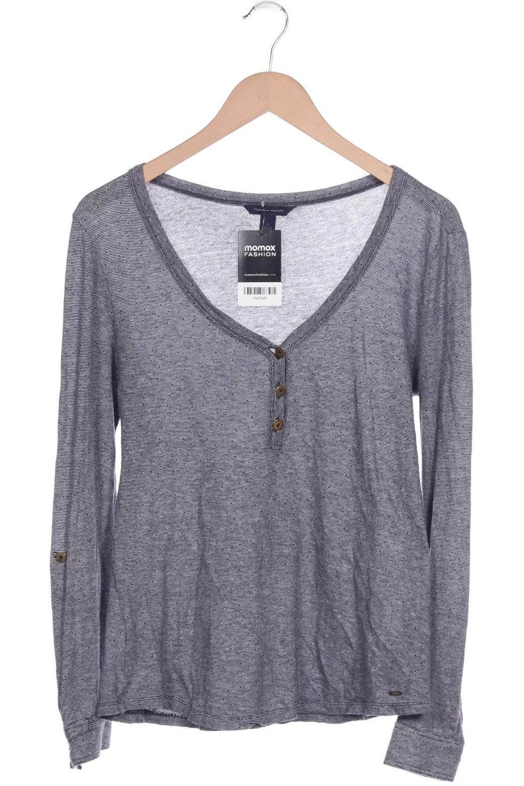 

Tommy Hilfiger Damen Langarmshirt, marineblau, Gr. 38