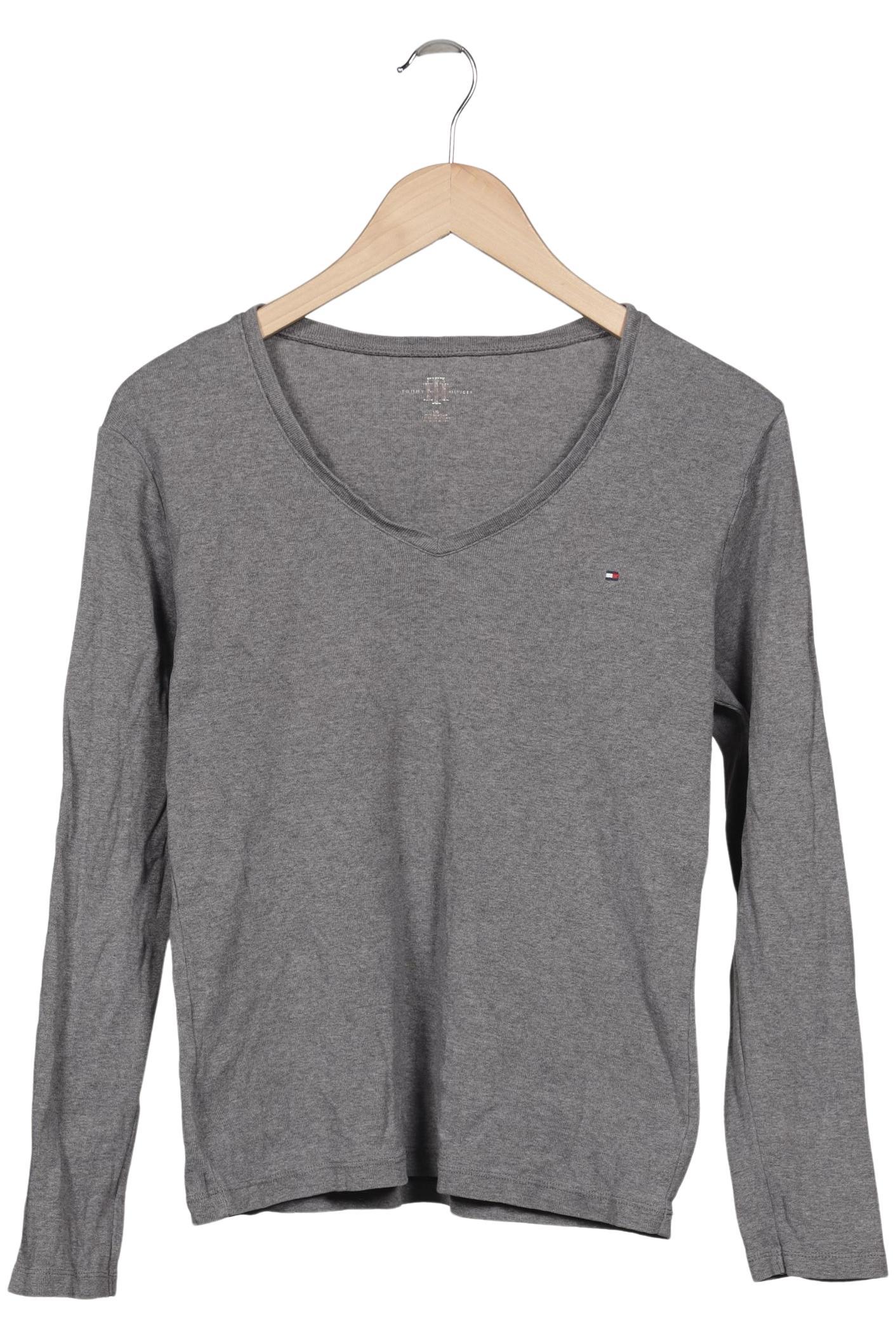 

Tommy Hilfiger Damen Langarmshirt, grau, Gr. 42
