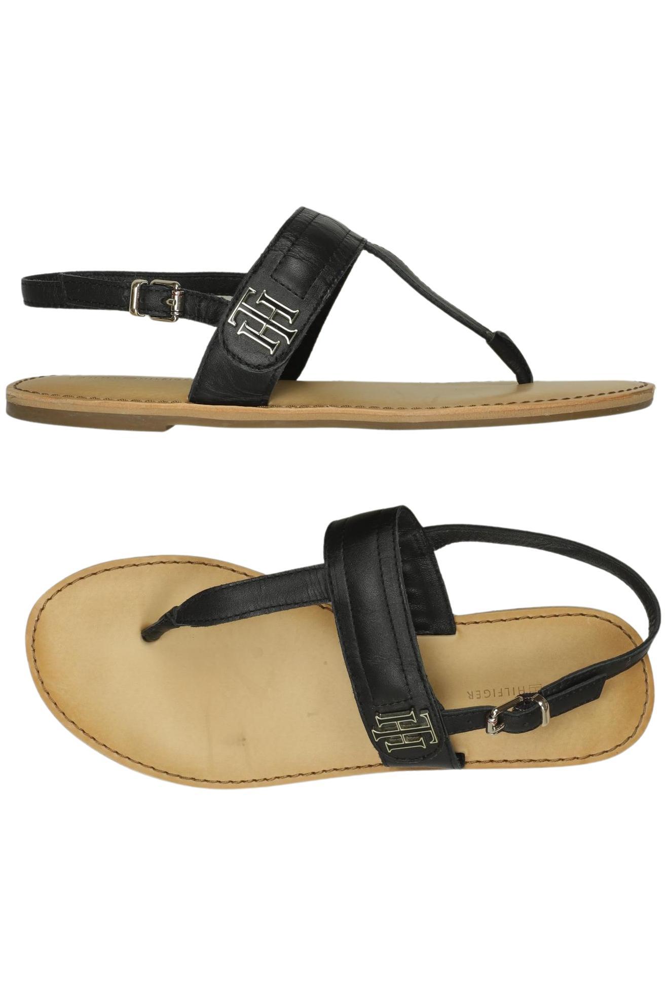

Tommy Hilfiger Damen Sandale, schwarz, Gr. 38