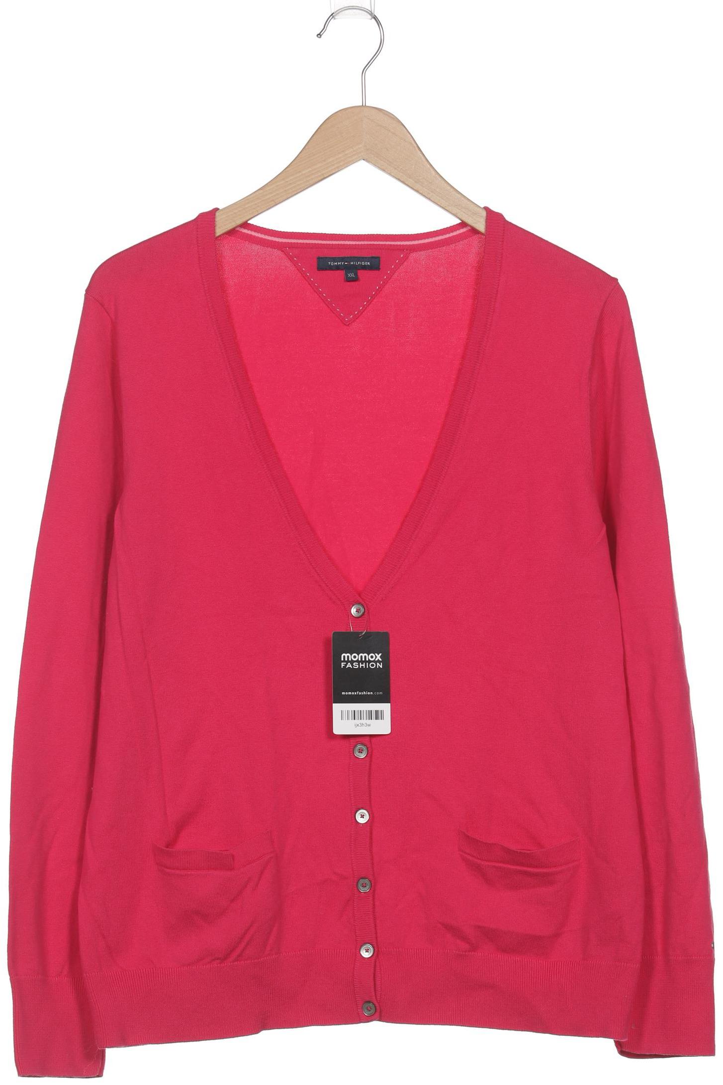 

Tommy Hilfiger Damen Strickjacke, pink, Gr. 46