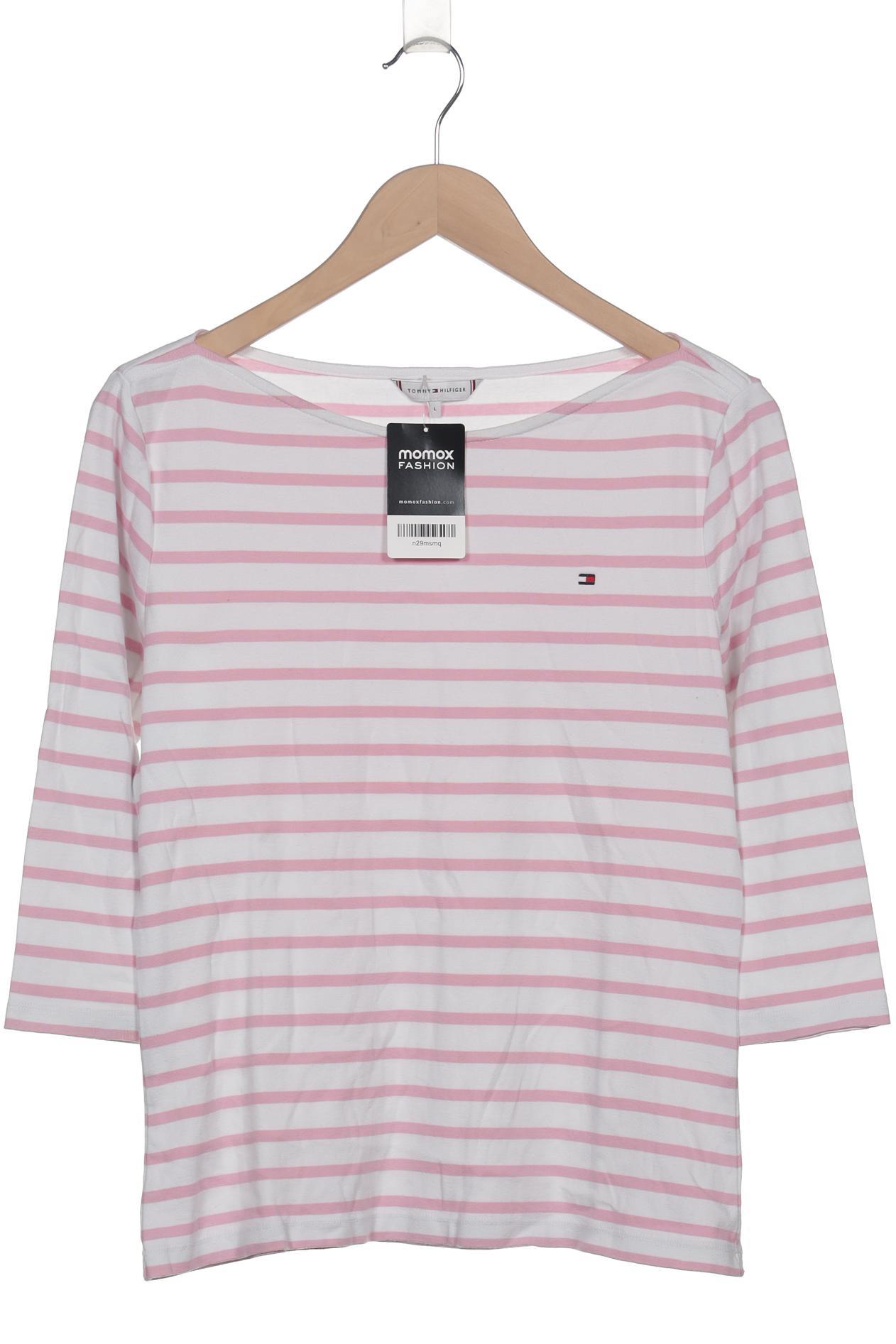 

Tommy Hilfiger Damen Langarmshirt, weiß, Gr. 42