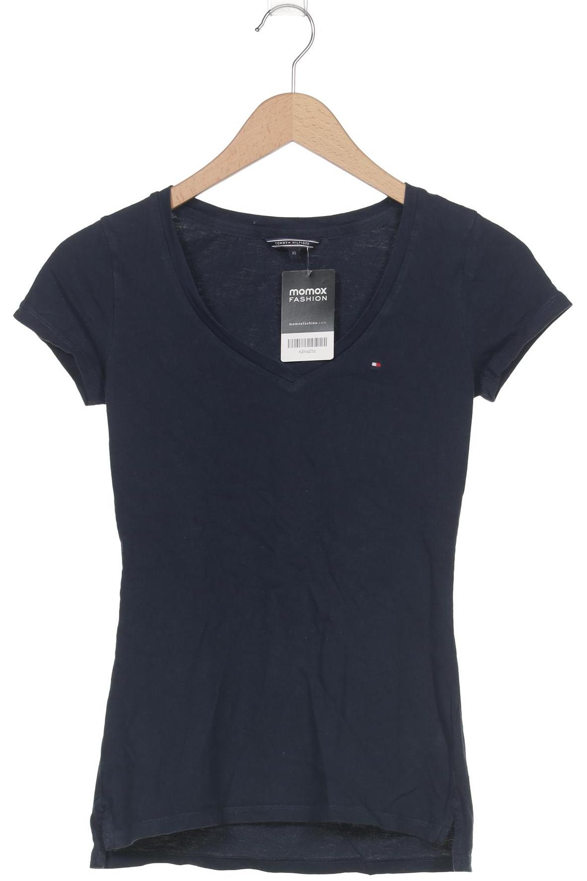 

Tommy Hilfiger Damen T-Shirt, marineblau, Gr. 34