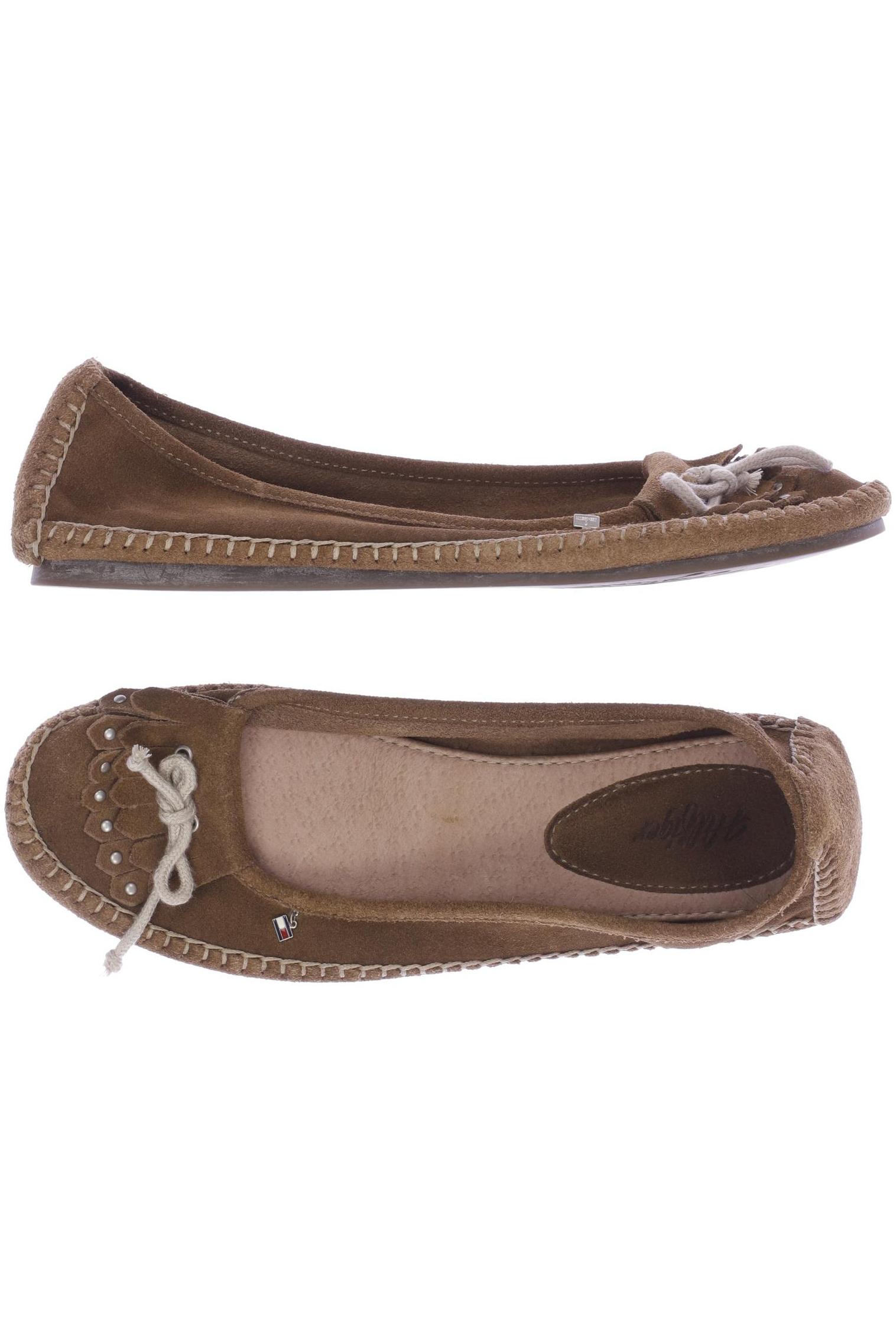 

Tommy Hilfiger Damen Ballerinas, braun, Gr. 40