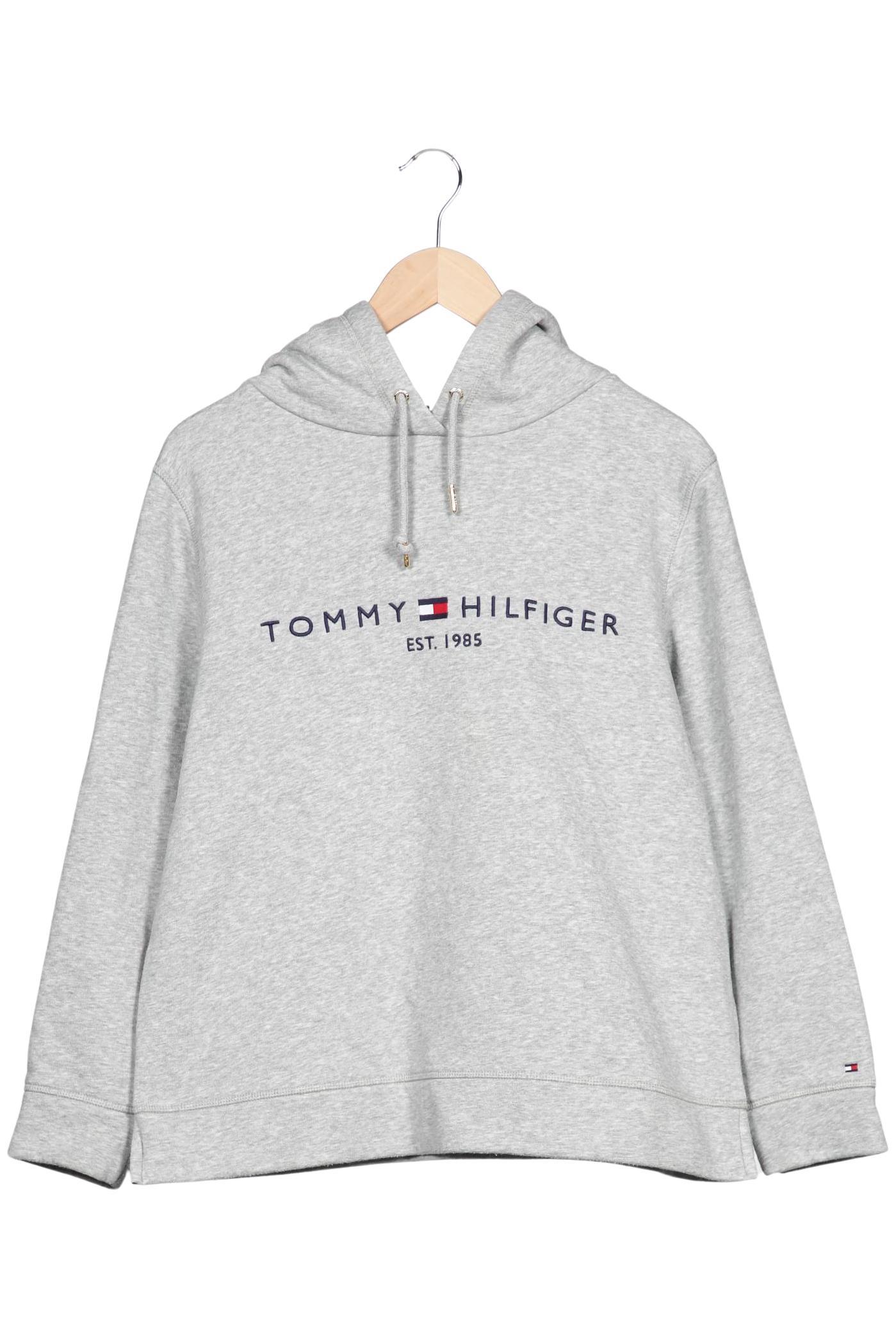 

Tommy Hilfiger Damen Kapuzenpullover, grau, Gr. 38