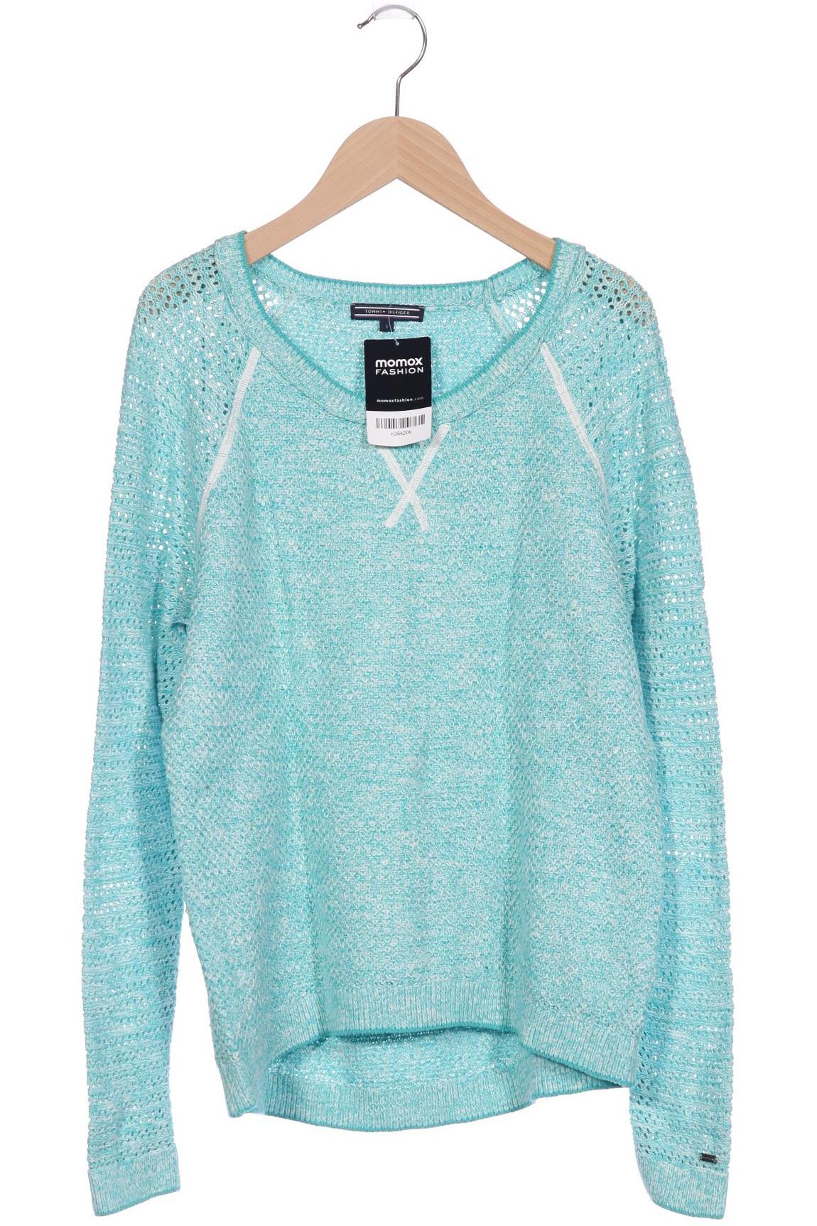 

Tommy Hilfiger Damen Pullover, türkis, Gr. 36