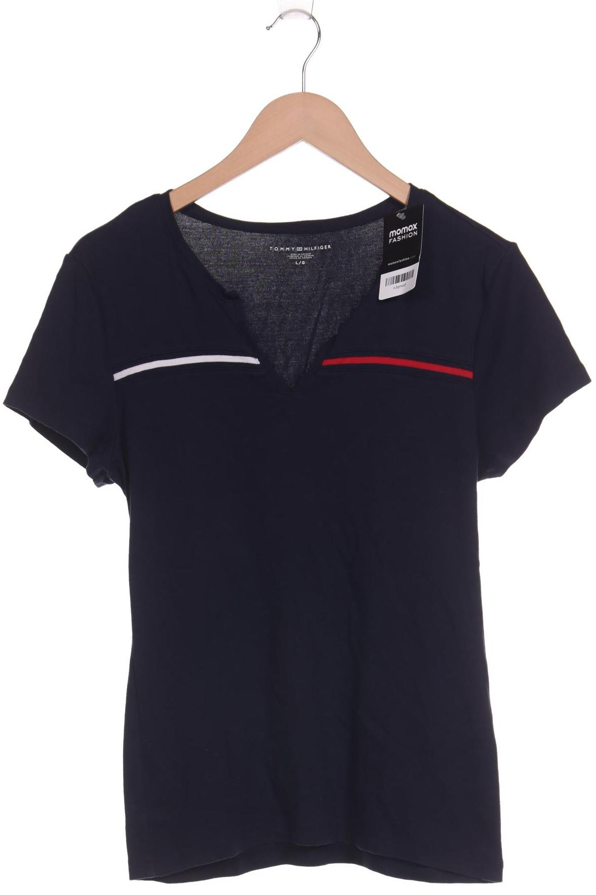 

Tommy Hilfiger Damen T-Shirt, marineblau, Gr. 42