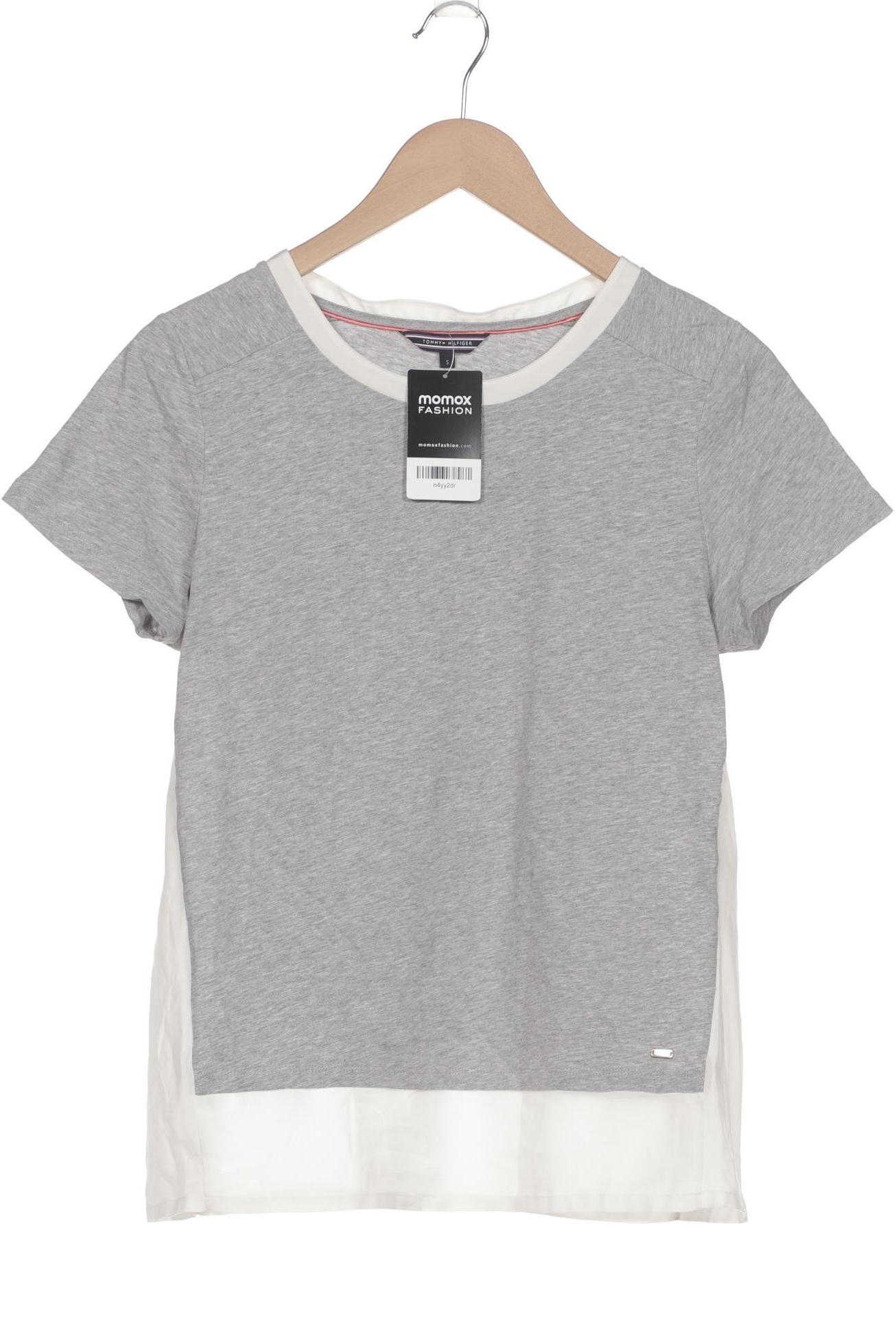 

Tommy Hilfiger Damen T-Shirt, grau, Gr. 36