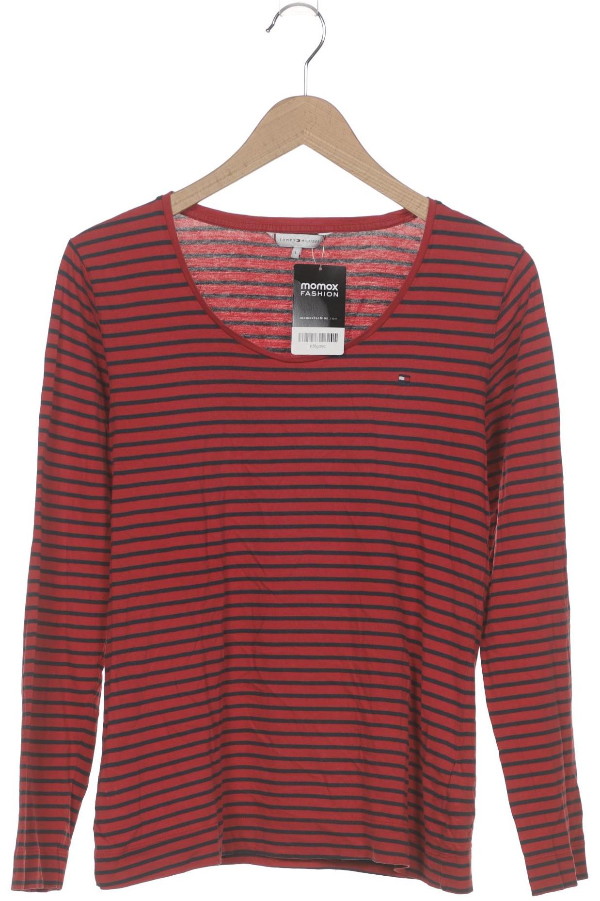 

Tommy Hilfiger Damen Langarmshirt, rot, Gr. 42