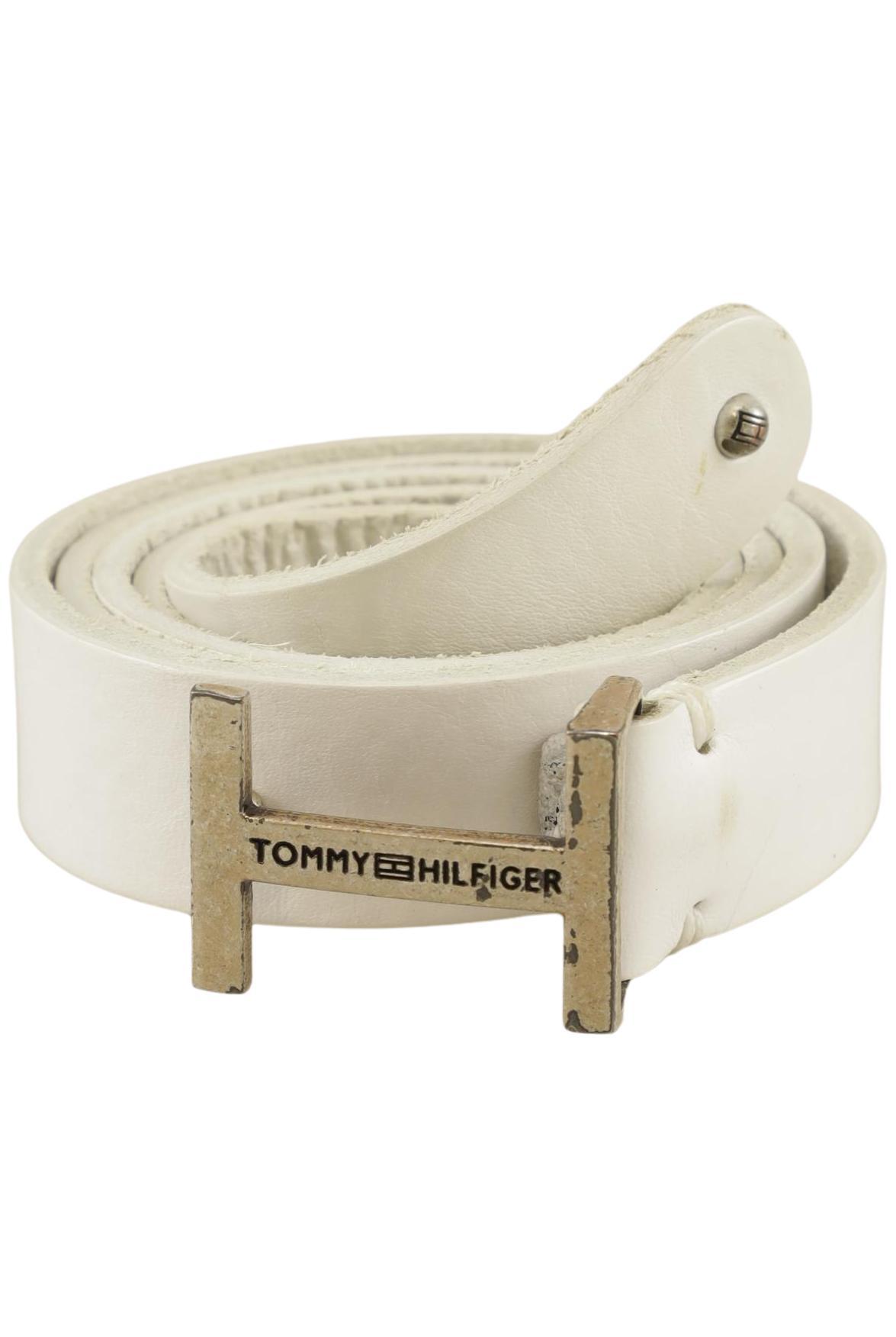

Tommy Hilfiger Damen Gürtel, cremeweiß, Gr. 90