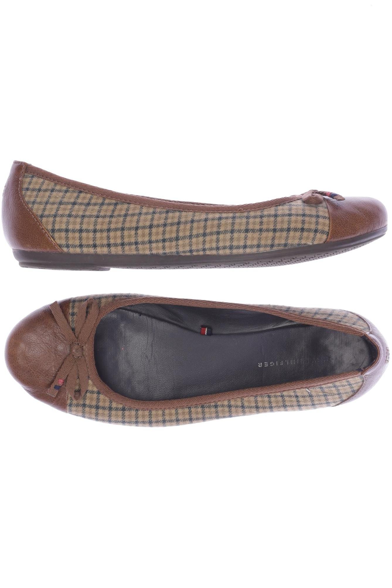 

Tommy Hilfiger Damen Ballerinas, braun