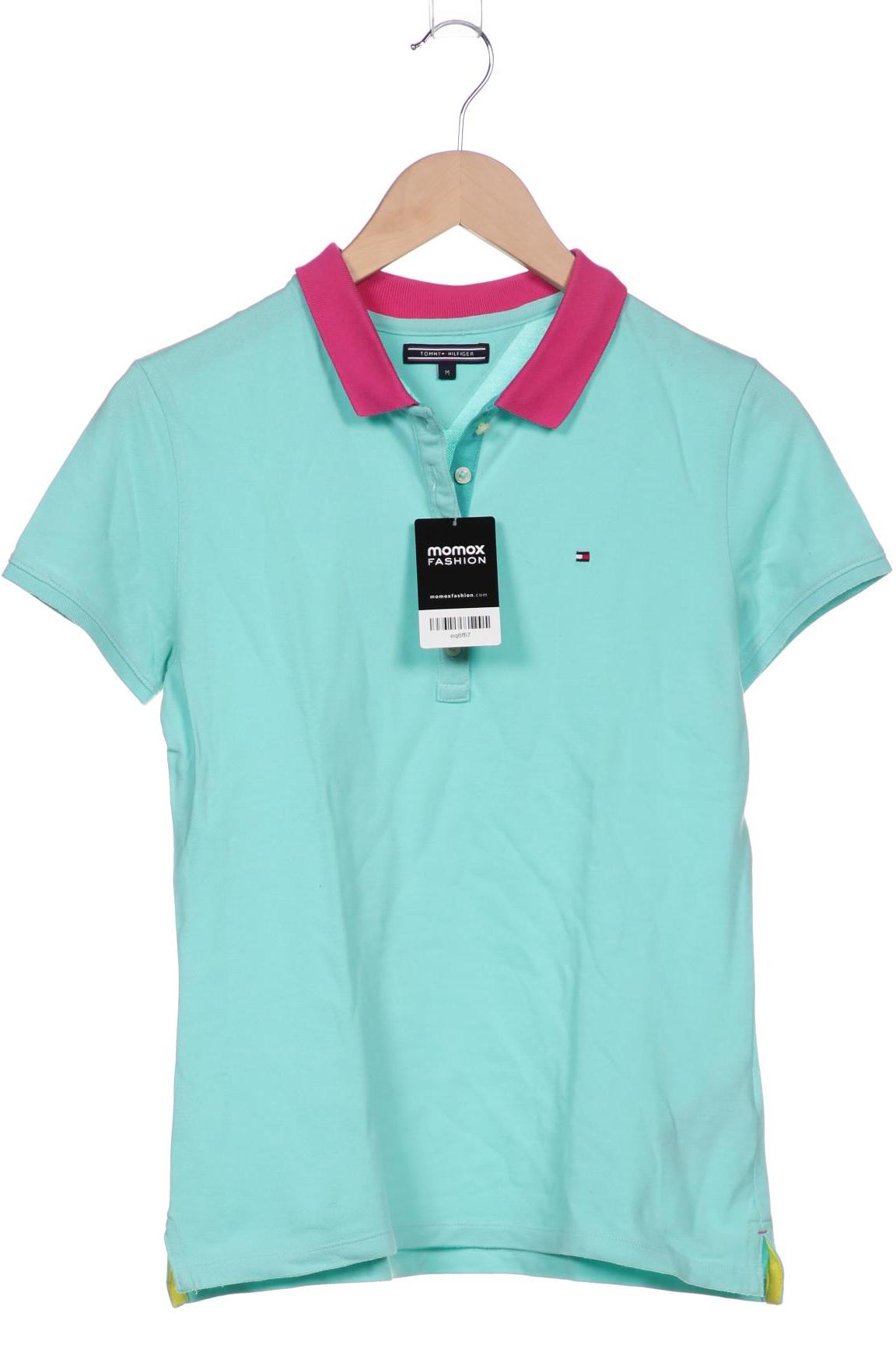 

Tommy Hilfiger Damen Poloshirt, türkis, Gr. 38