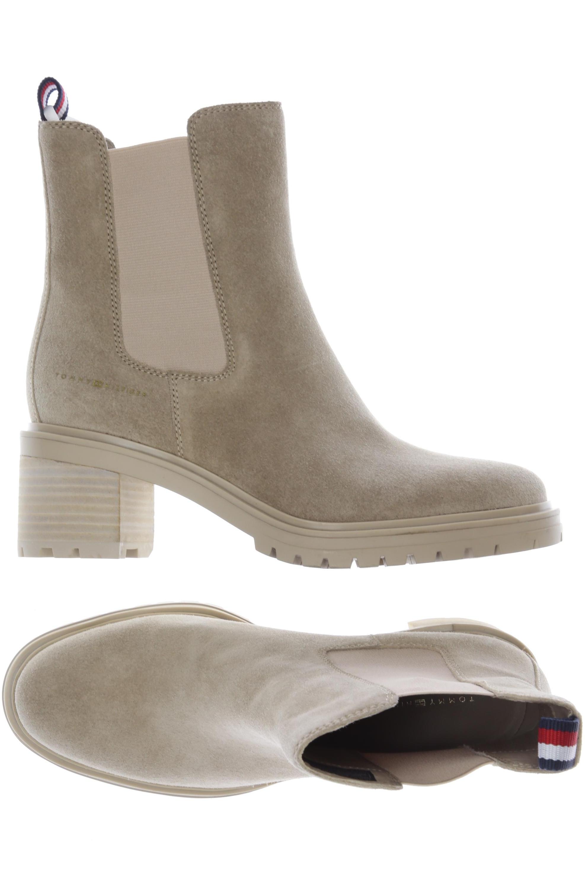 

Tommy Hilfiger Damen Stiefelette, beige, Gr. 39