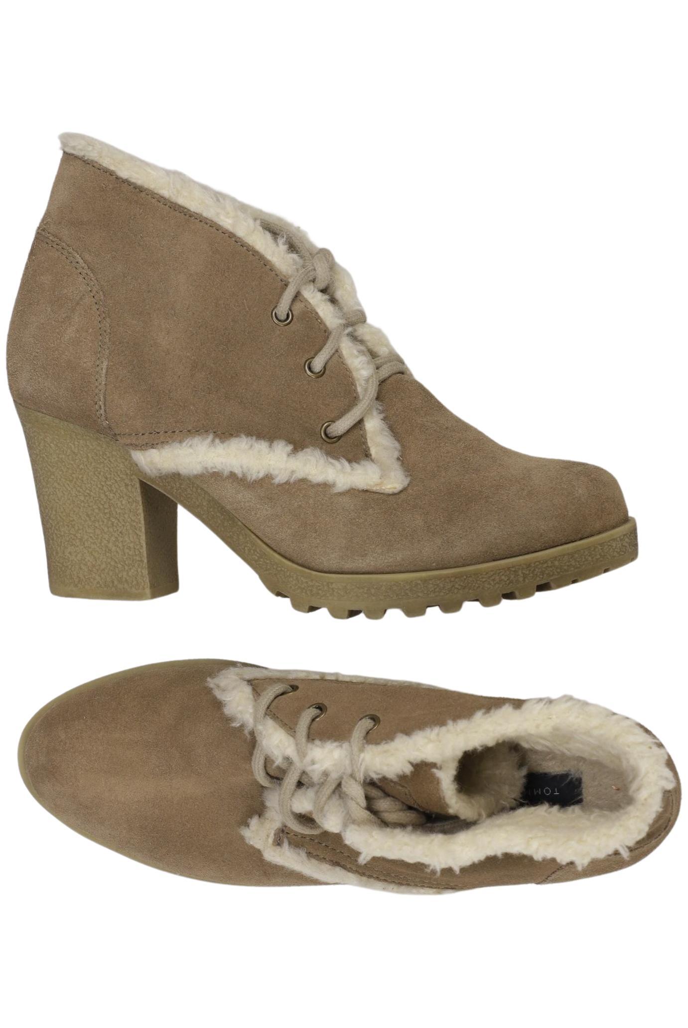 

Tommy Hilfiger Damen Stiefelette, beige, Gr. 39