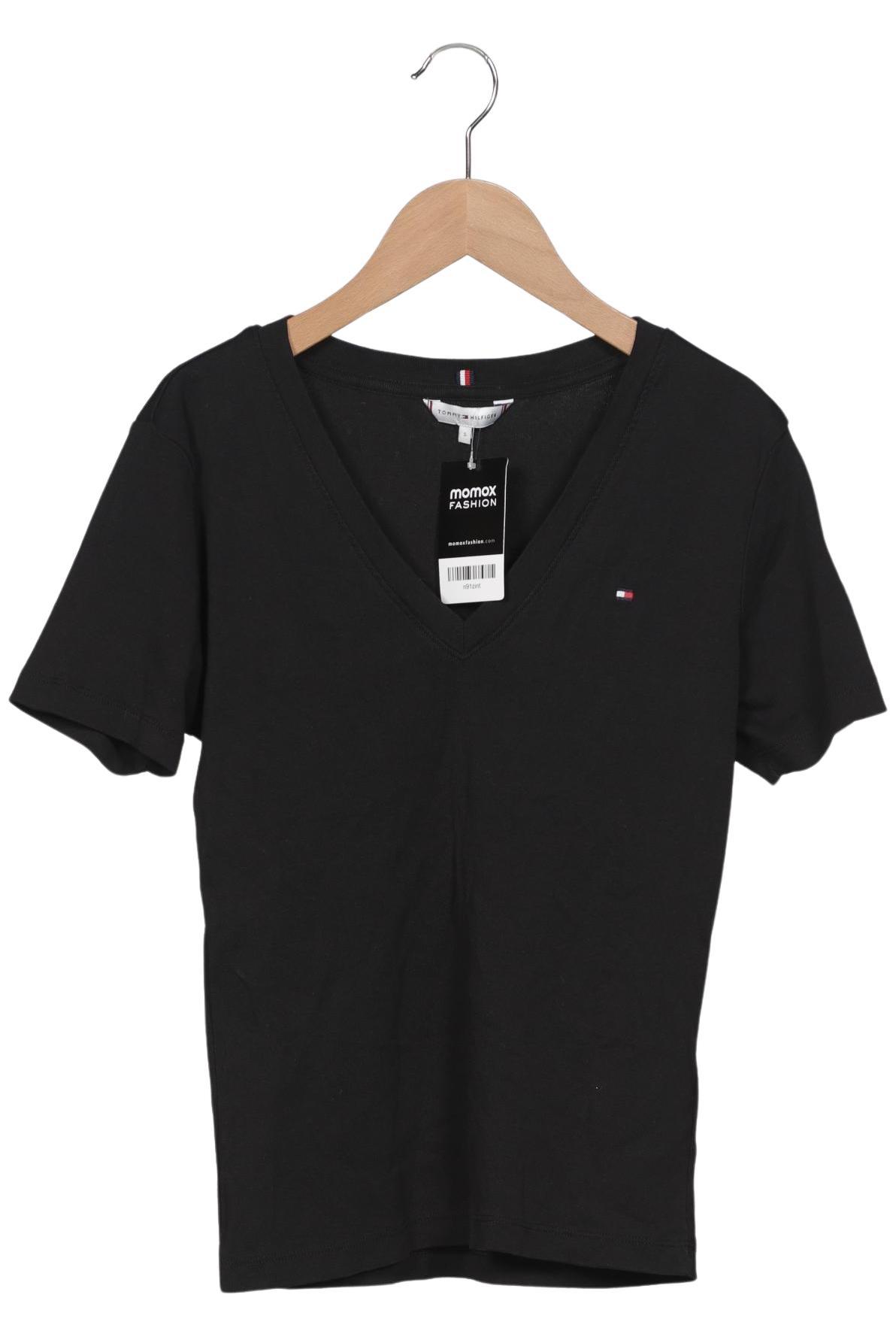 

Tommy Hilfiger Damen T-Shirt, schwarz, Gr. 36