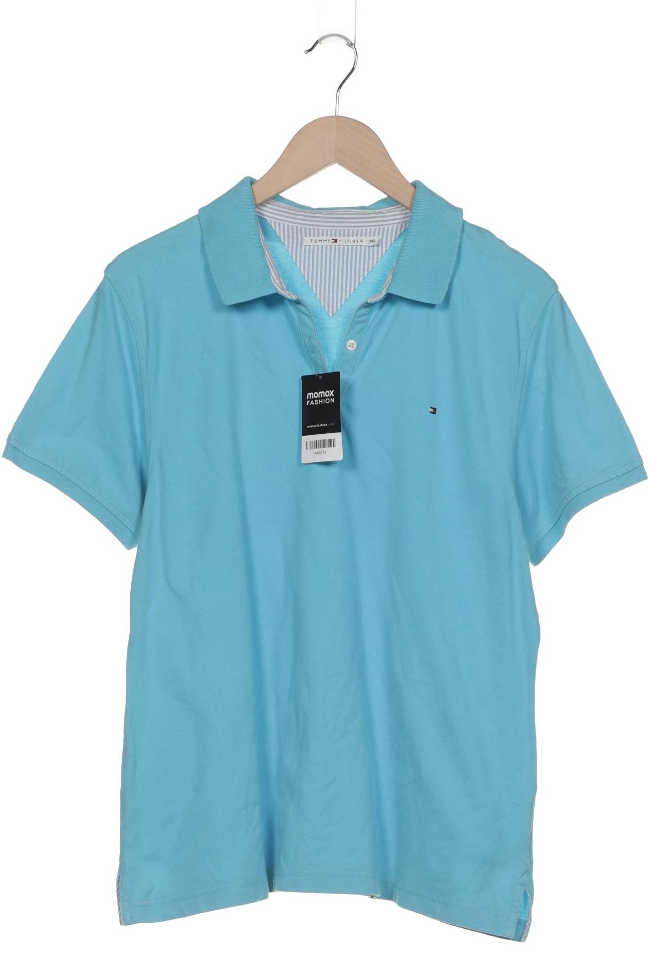 

Tommy Hilfiger Damen Poloshirt, türkis, Gr. 46