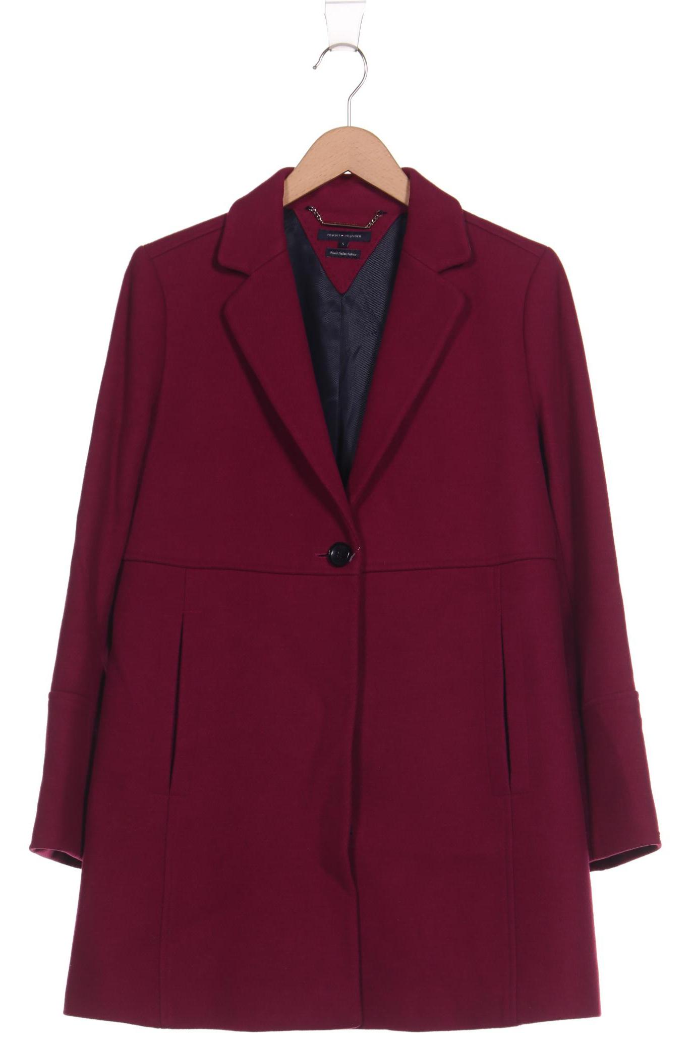 

Tommy Hilfiger Damen Mantel, bordeaux, Gr. 36