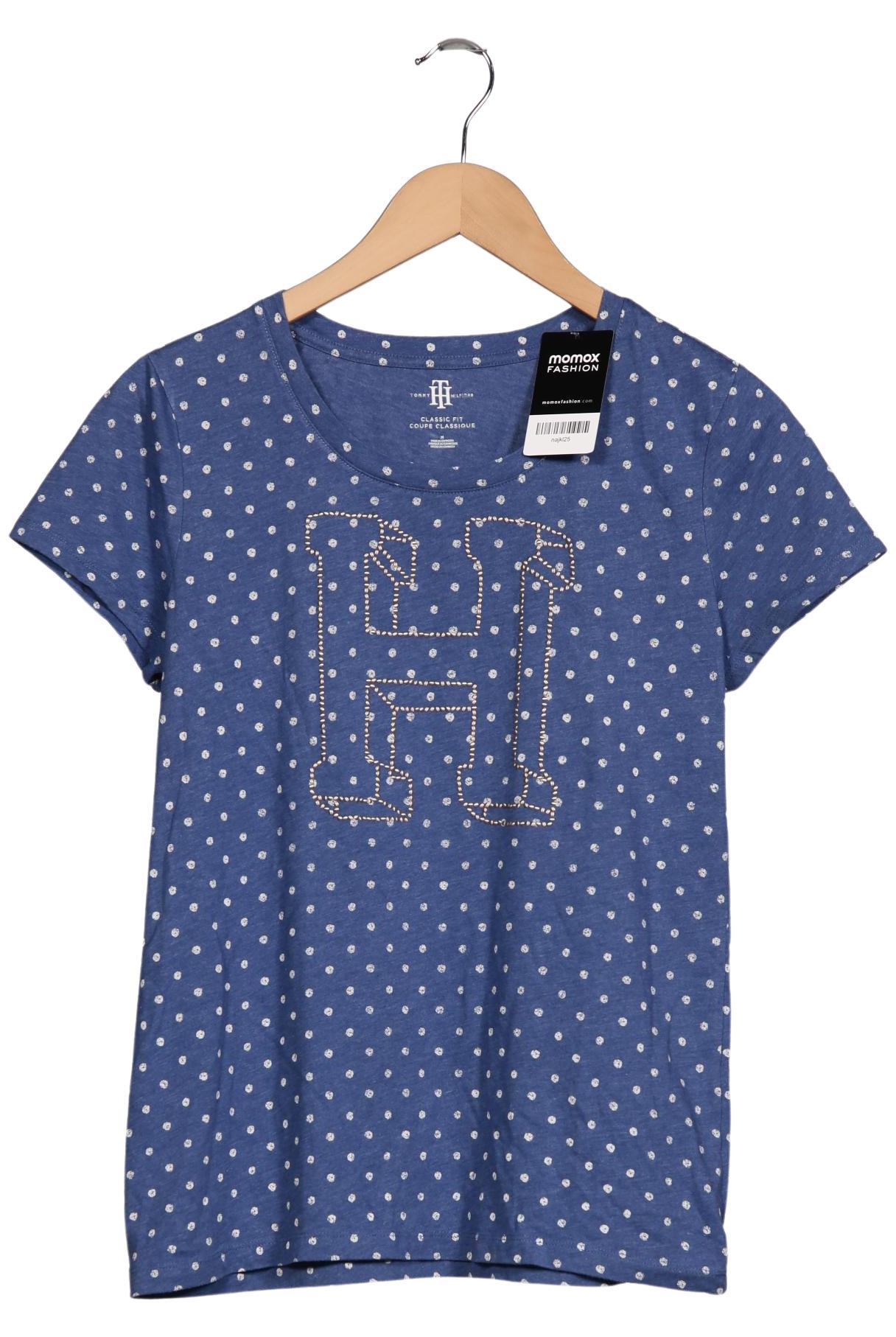 

Tommy Hilfiger Damen T-Shirt, blau, Gr. 38