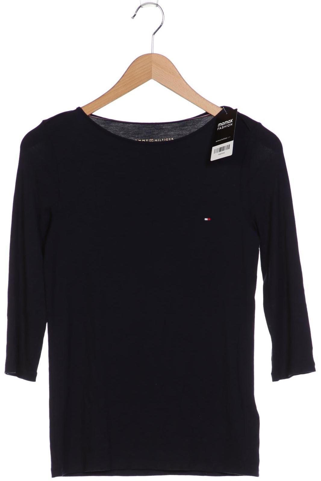 

Tommy Hilfiger Damen Langarmshirt, marineblau, Gr. 36