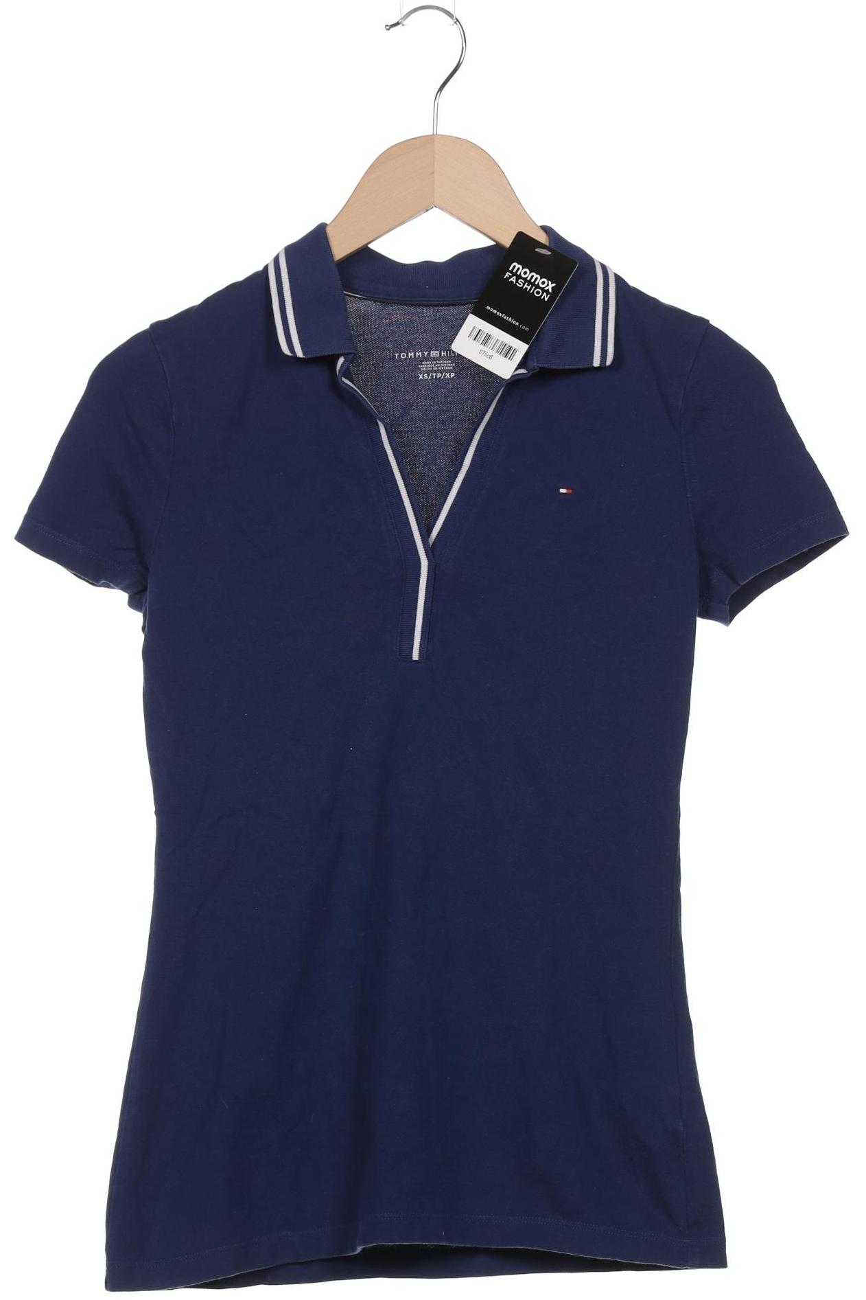 

Tommy Hilfiger Damen Poloshirt, marineblau, Gr. 34