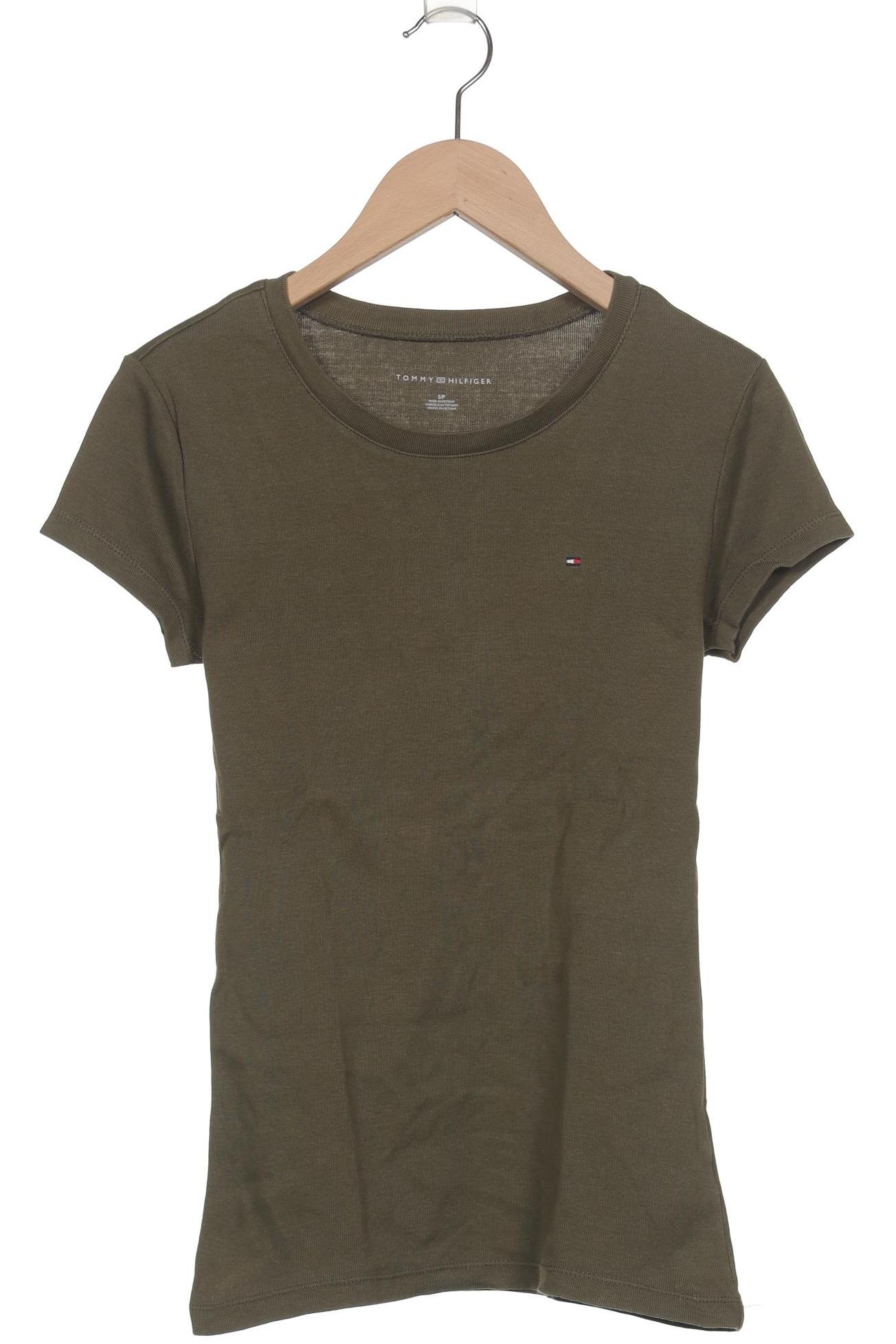 

Tommy Hilfiger Damen T-Shirt, grün, Gr. 36