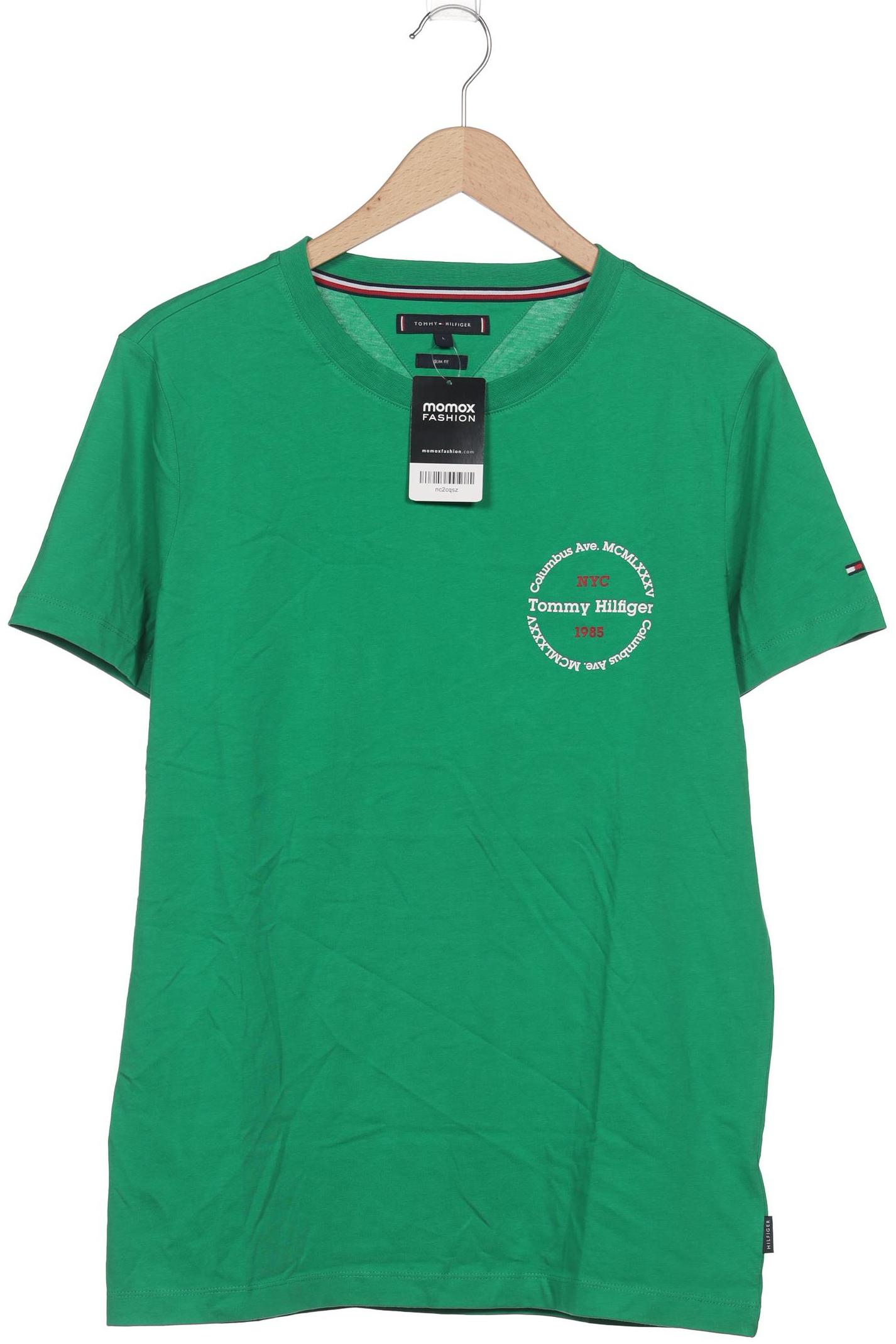 

Tommy Hilfiger Damen T-Shirt, grün, Gr. 42