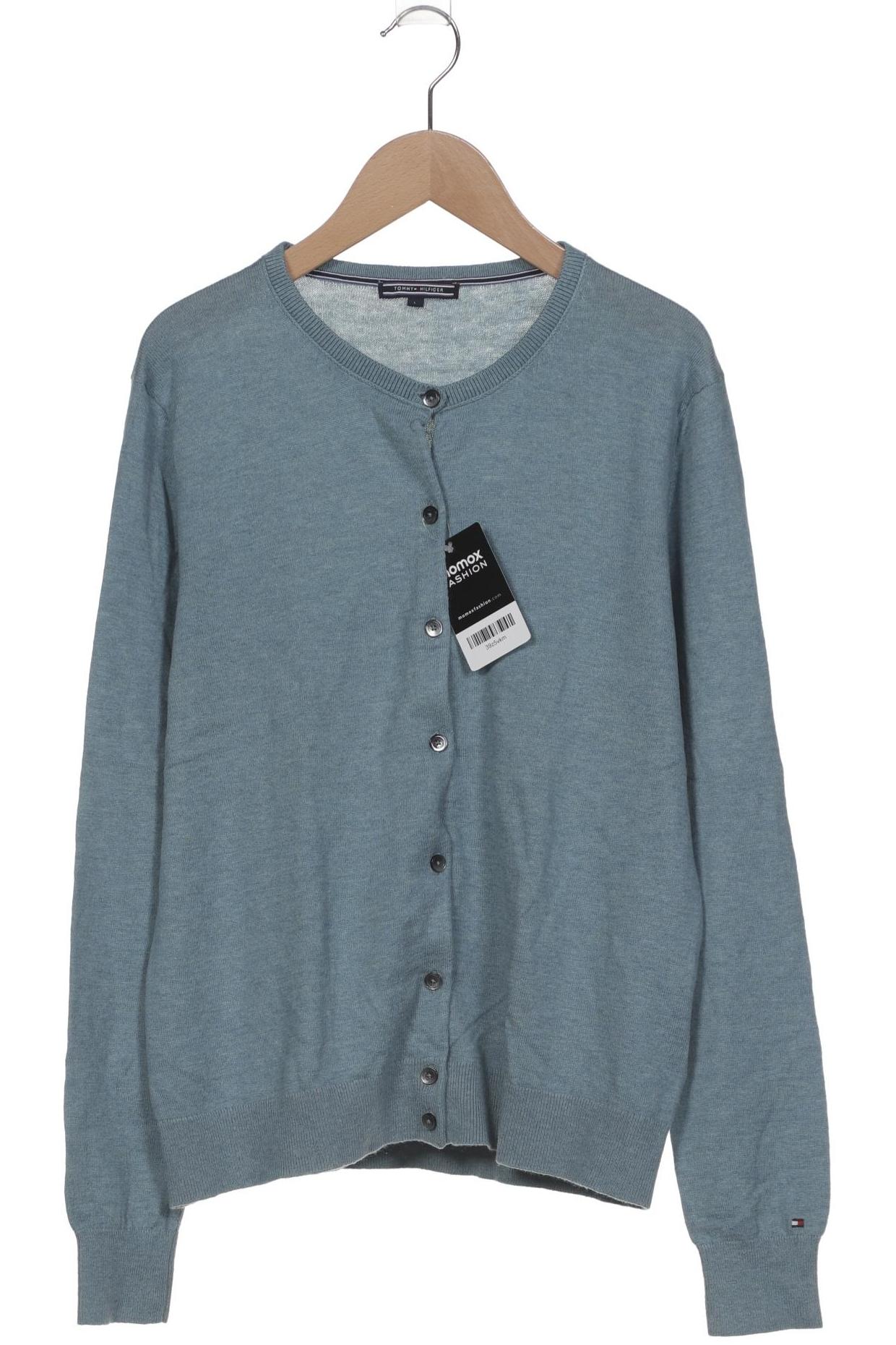 

Tommy Hilfiger Damen Strickjacke, blau, Gr. 42