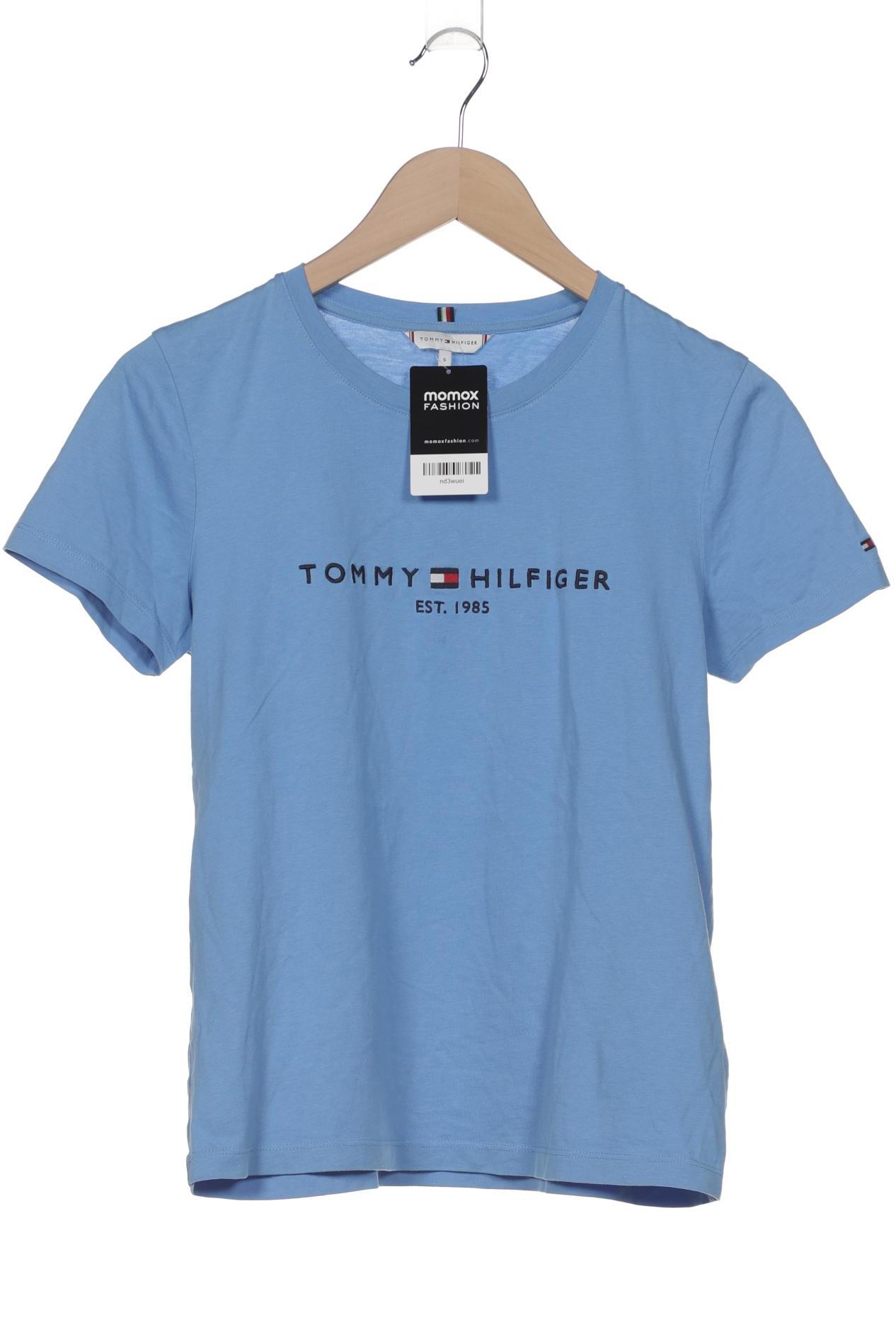 

Tommy Hilfiger Damen T-Shirt, blau, Gr. 36