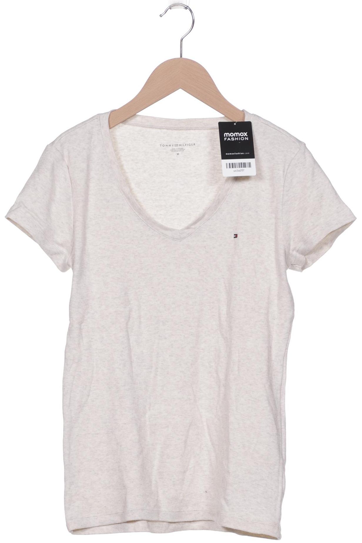 

Tommy Hilfiger Damen T-Shirt, cremeweiß, Gr. 38