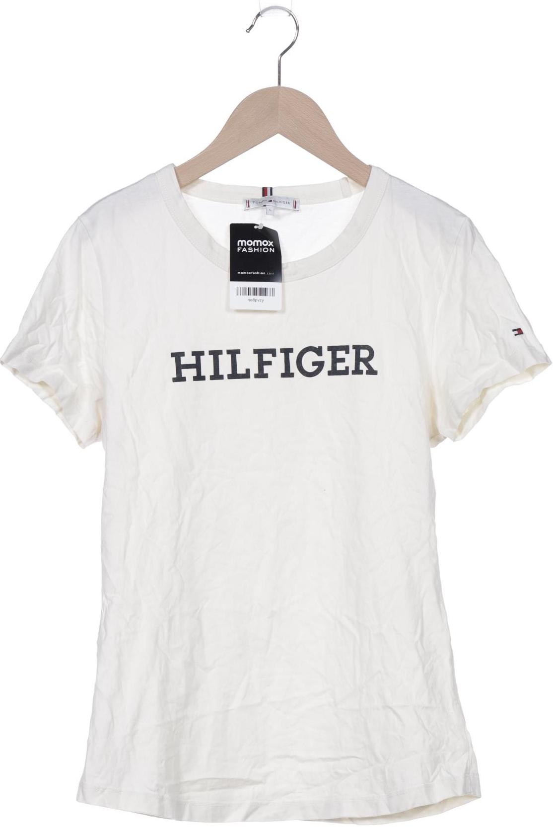 

Tommy Hilfiger Damen T-Shirt, cremeweiß, Gr. 42