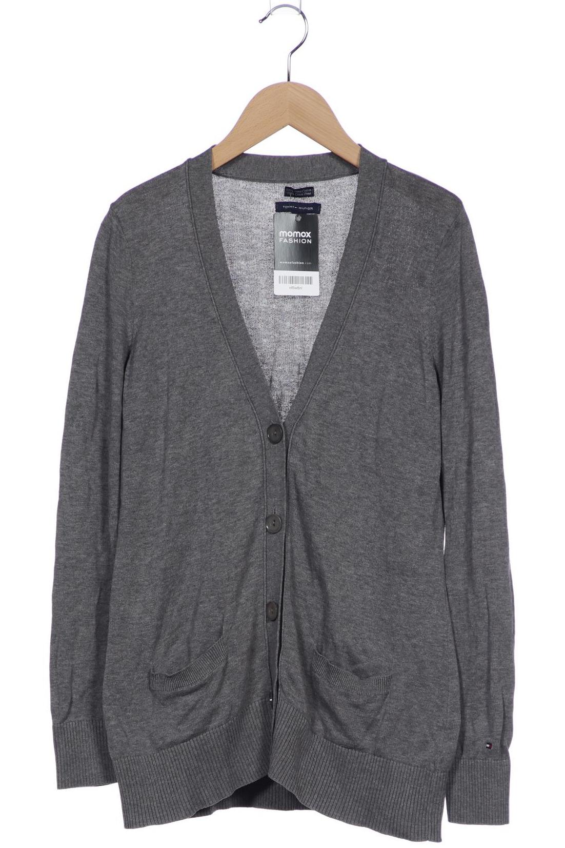 

Tommy Hilfiger Damen Strickjacke, grau, Gr. 38